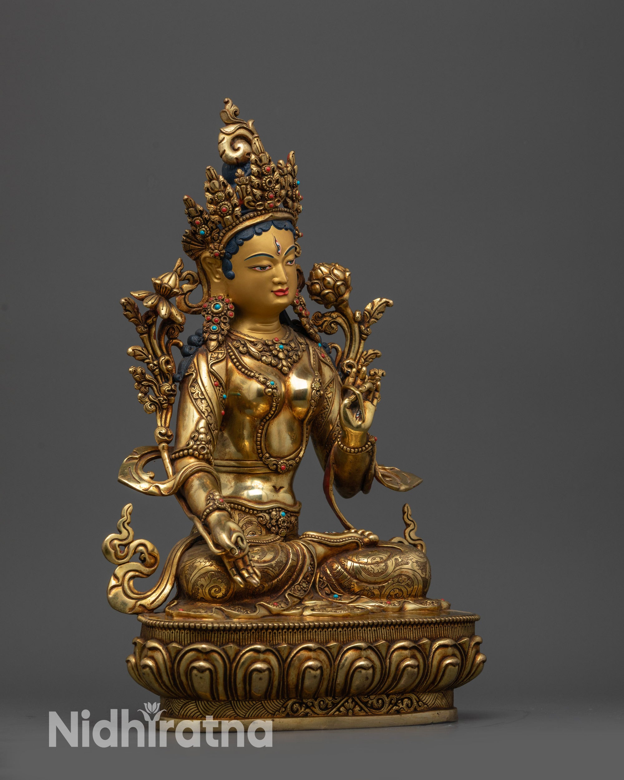 White Tara Statue