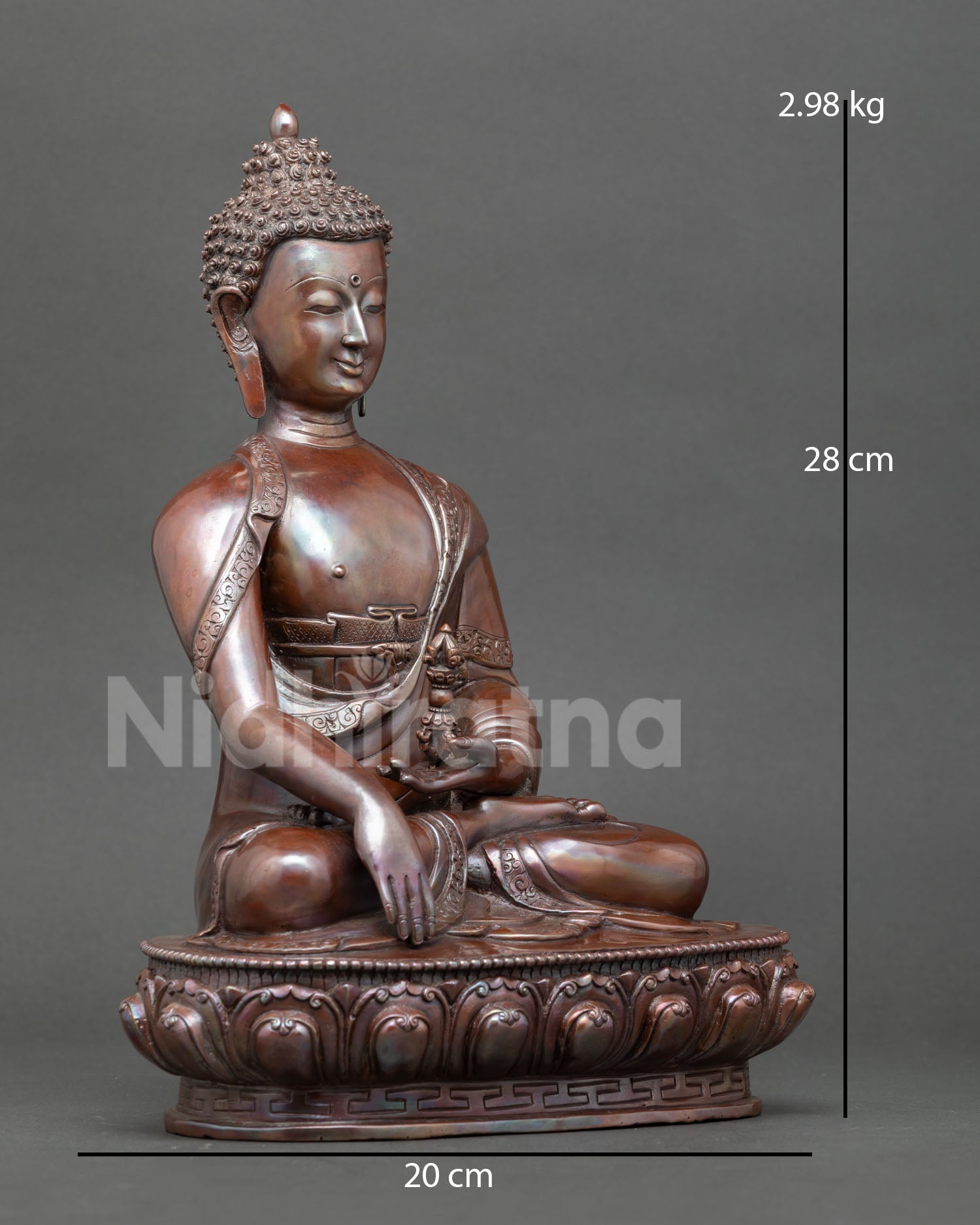 Shakyamuni Buddha Statue | Handmade Himalayan Buddhist Art