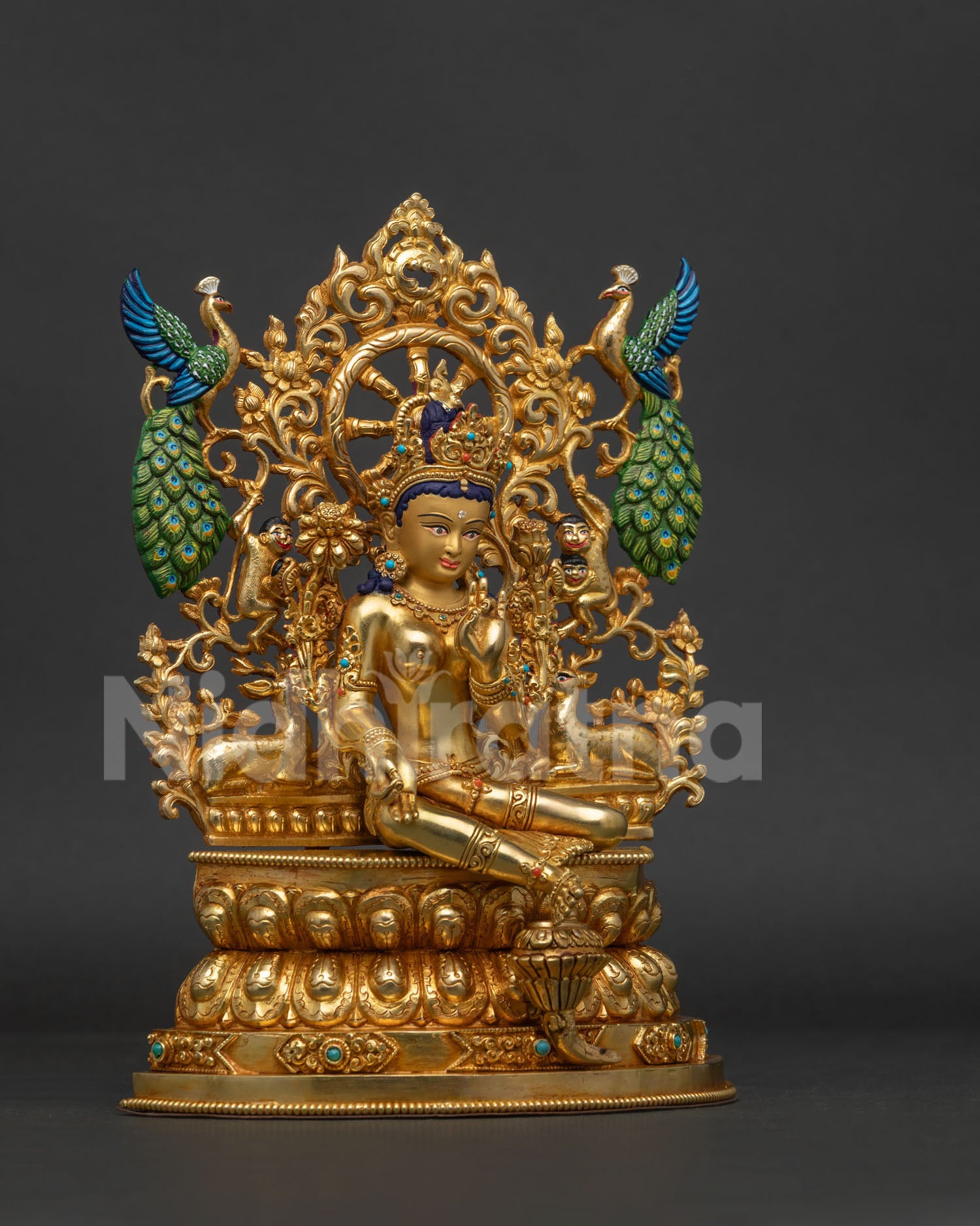 Green Tara Statue