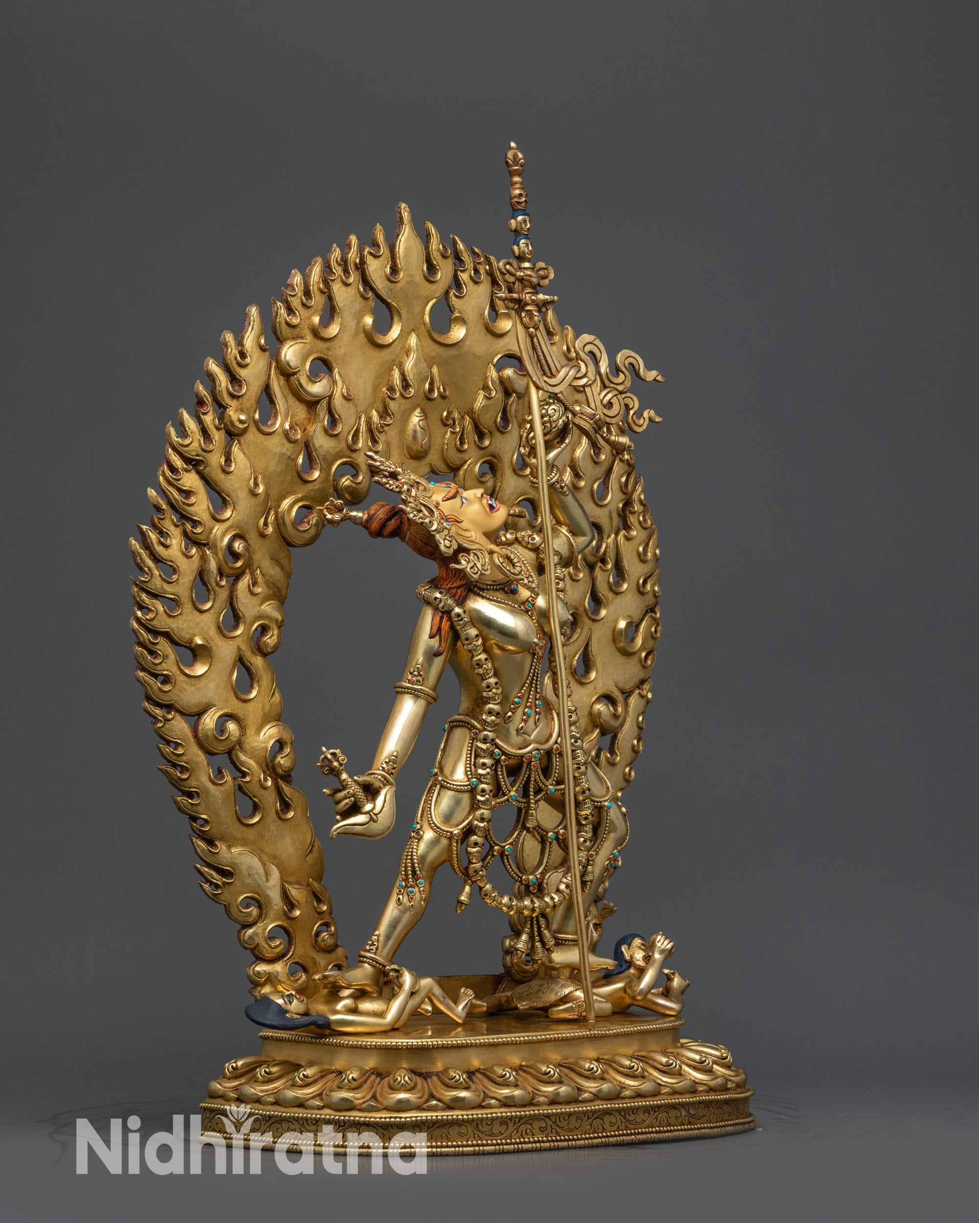 Powerful Tantric Goddess Vajrayogini Statue | Sacred Himalayan Idol