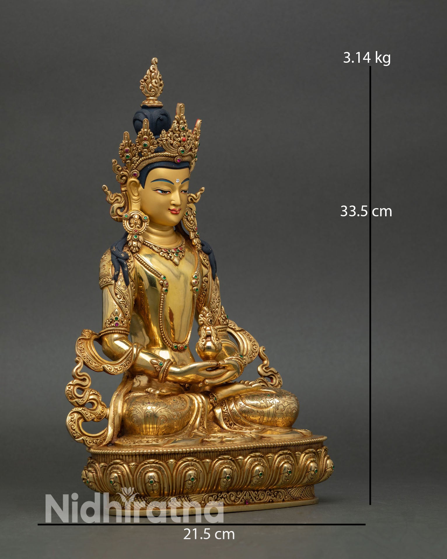 Amitayus | Sacred Longevity Bodhisattva Sculpture