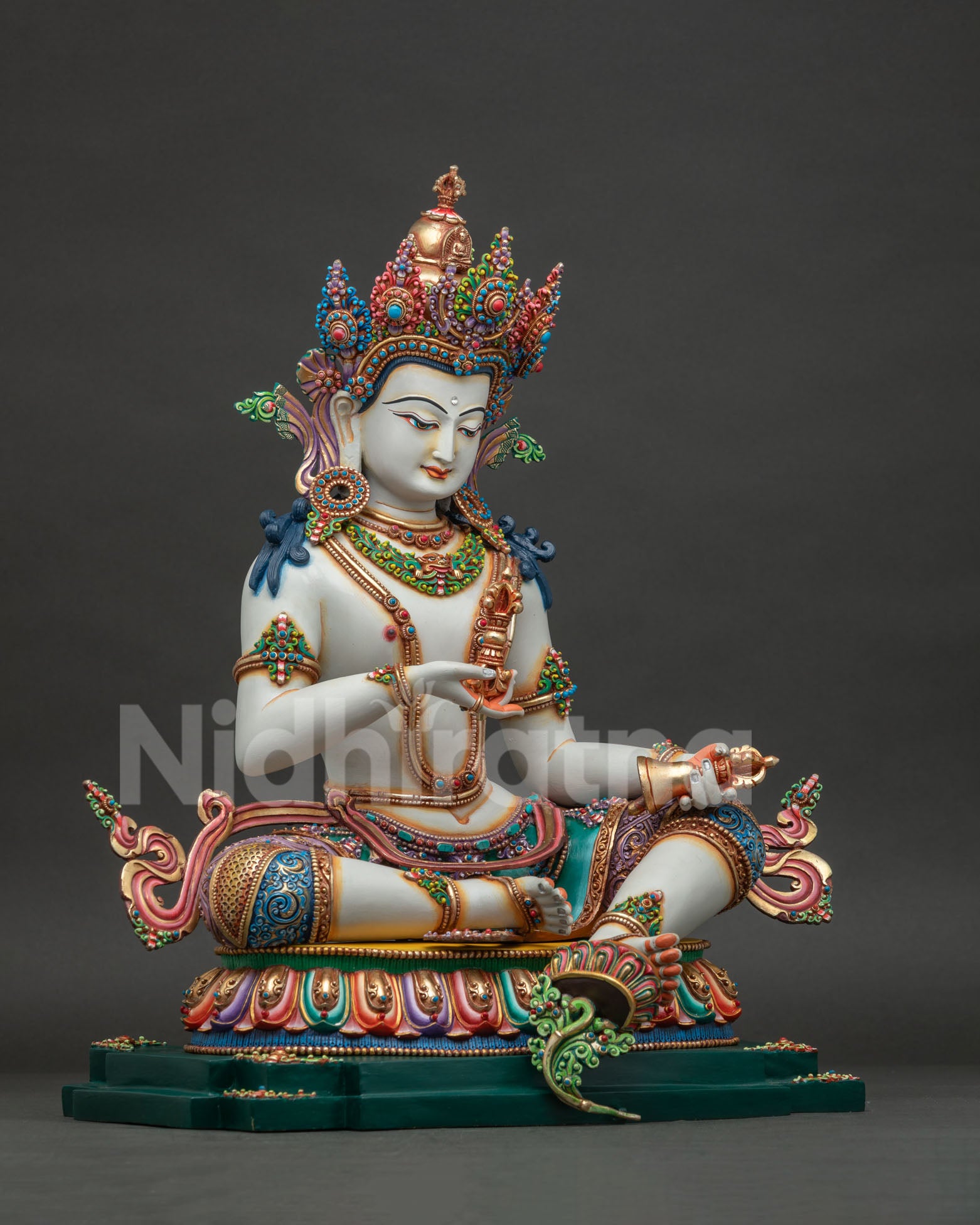 Vajrasattva Sculpture | Buddhist Statue for Purification Practices