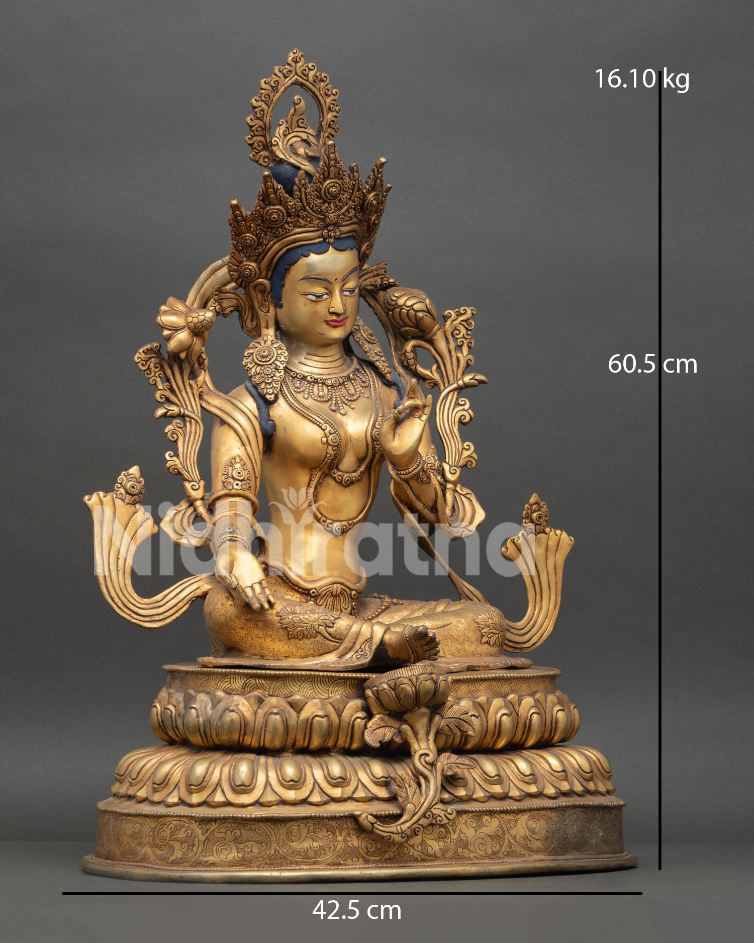 Green Tara Statue