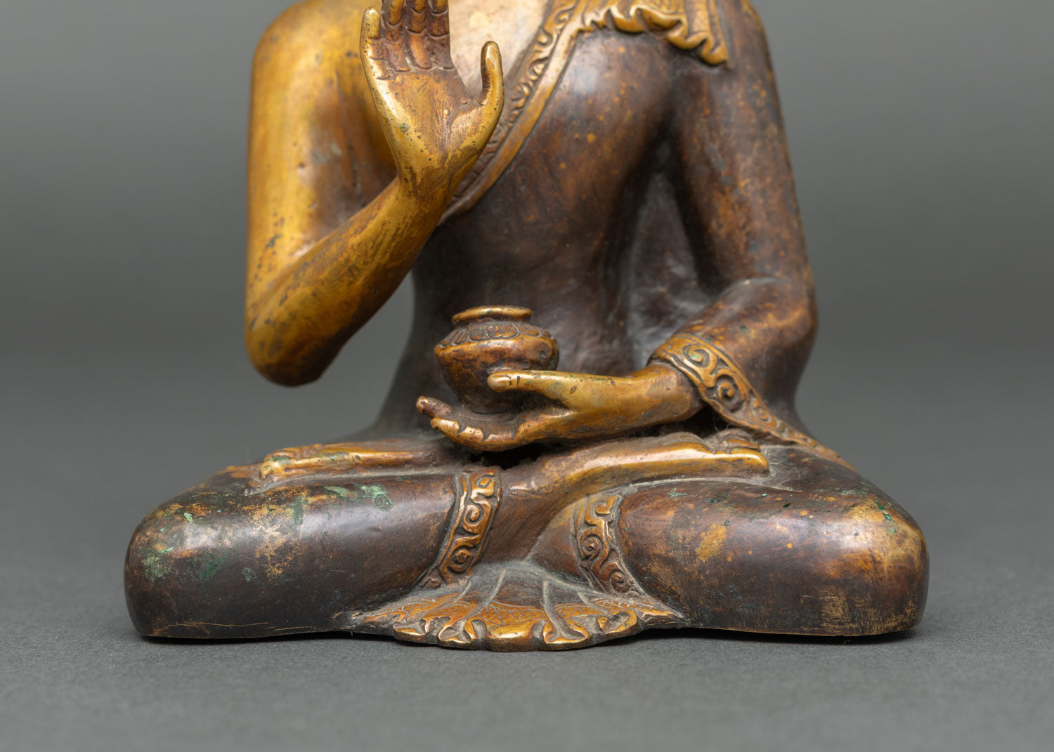 Five Dhyani Buddhas Statue | Himalayan Vajrayana Spiritual Altar Set