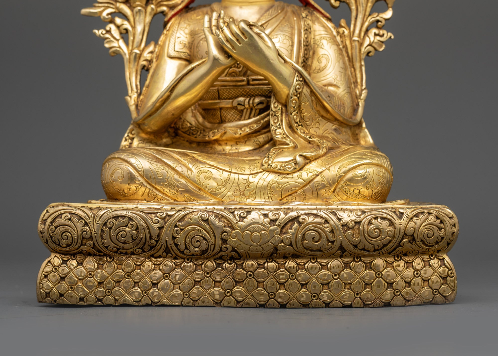 Five Shakya Masters Statue Set | Handcrafted Buddhist Deities from Nepal