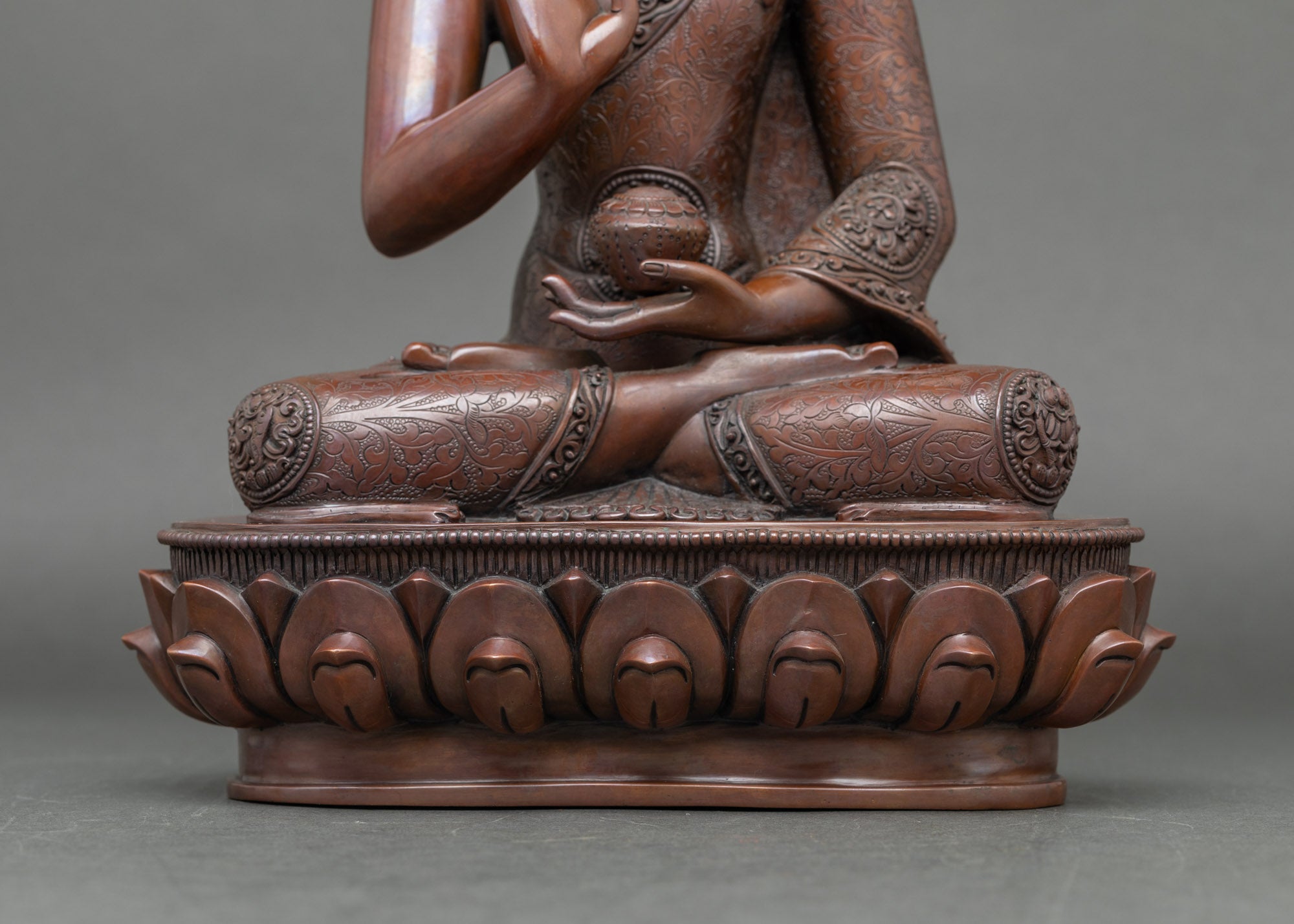 Five Dhyani Buddha Statue Set for Meditation and Spiritual Practice
