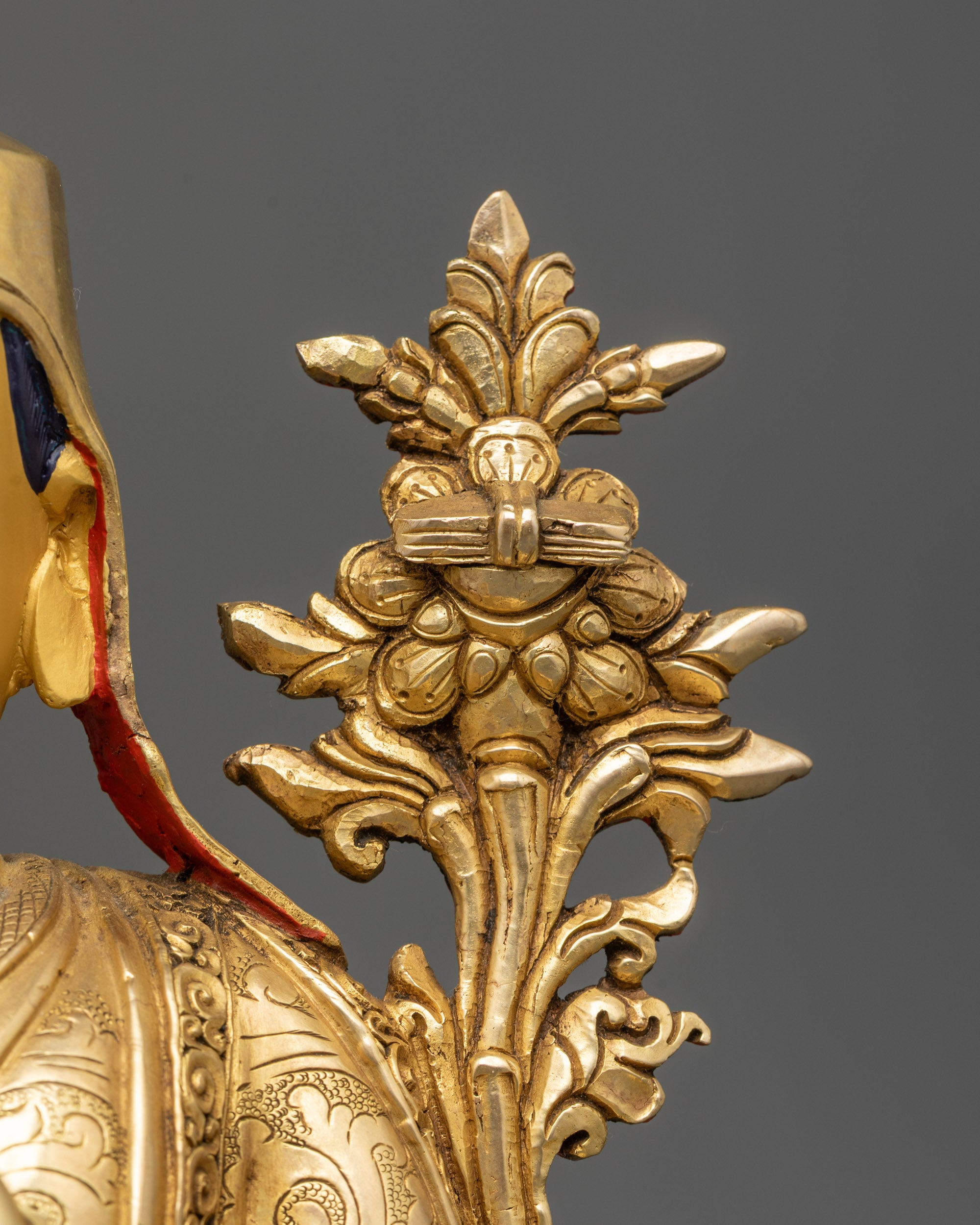 Five Shakya Masters Statue Set | Handcrafted Buddhist Deities from Nepal