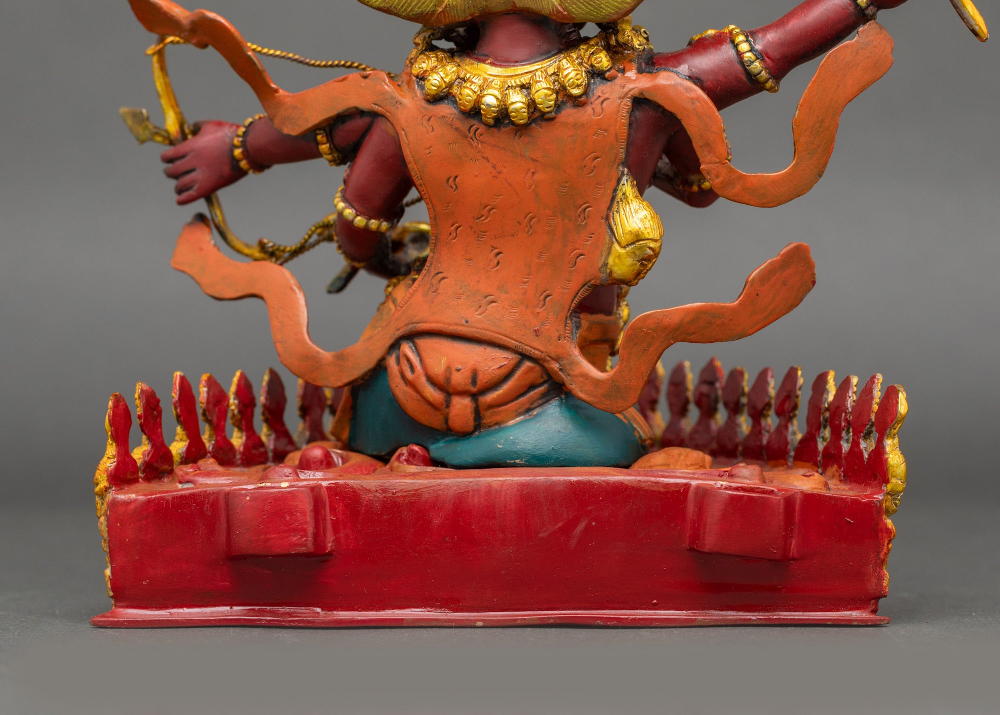 Powerful Vajrayana Buddhist Statue Set for Protection