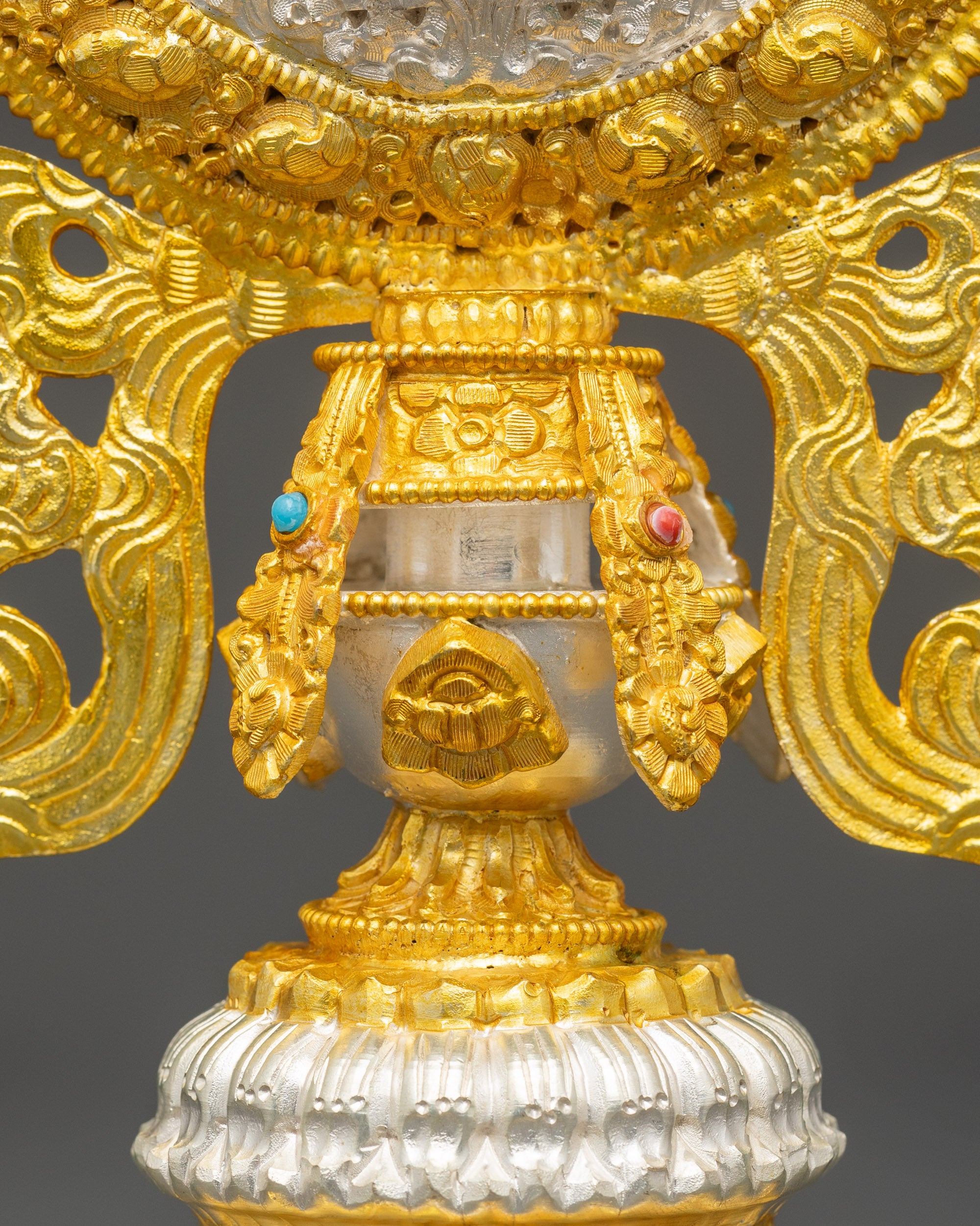 Buddhist Astamangala Ritual Set for Mindfulness