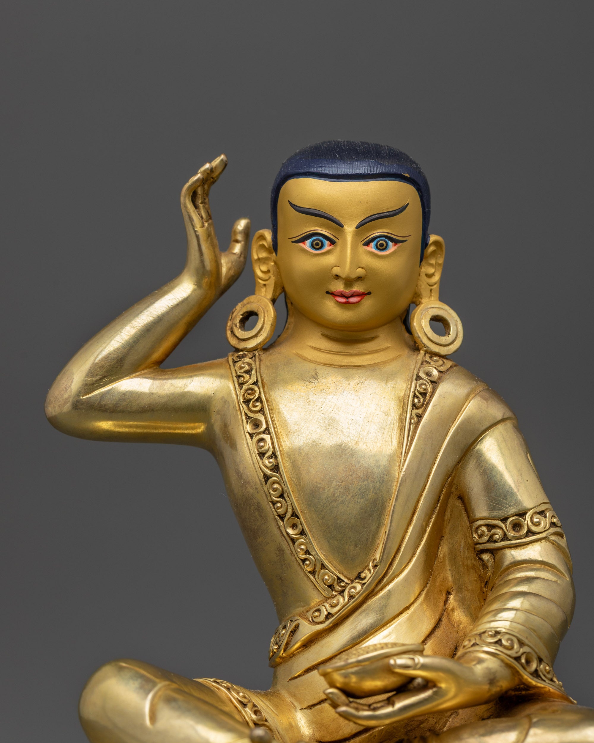 Marpha Statue Set | Tibetan Buddhist Masters Handcrafted Figures