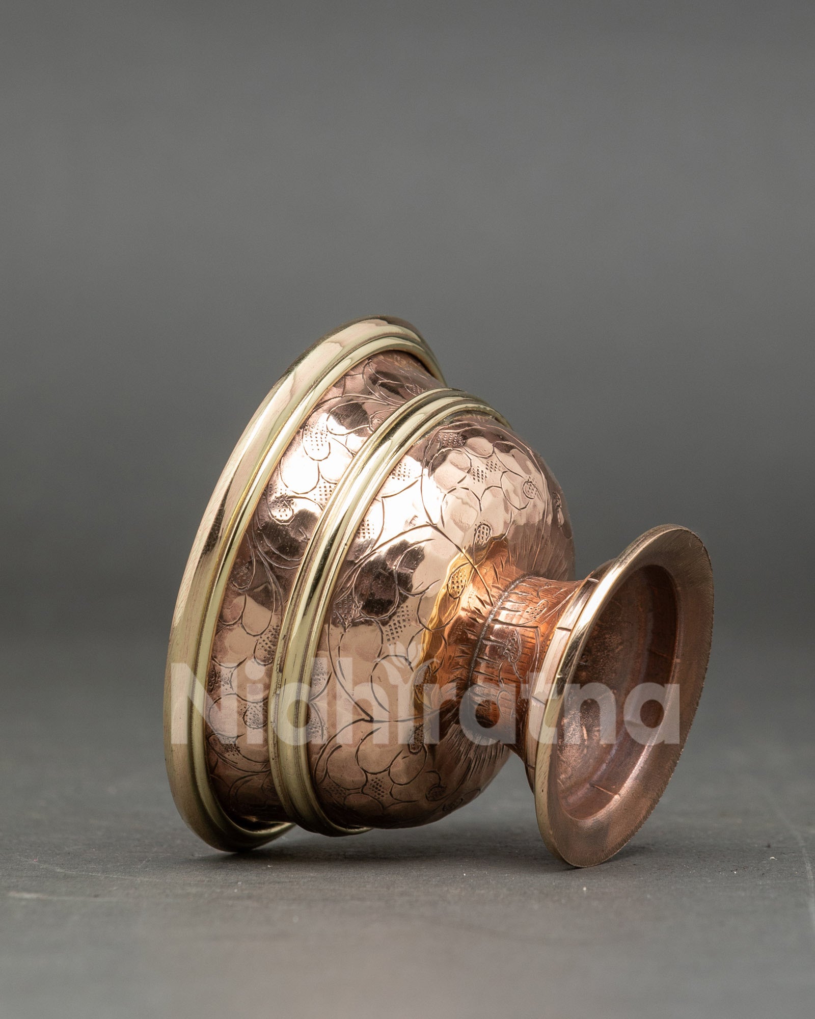 Handcrafted Water Offering Bowl Set for Buddhist Rituals