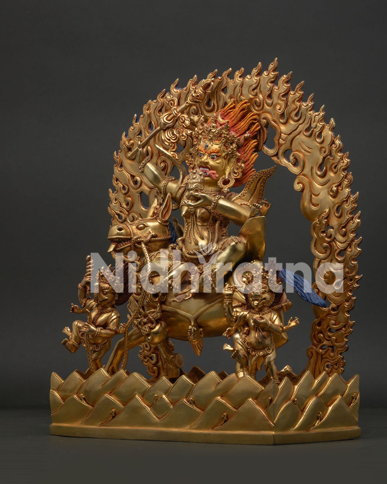 Palden Lhamo Statue | Tibetan Protector Deity from Nepal