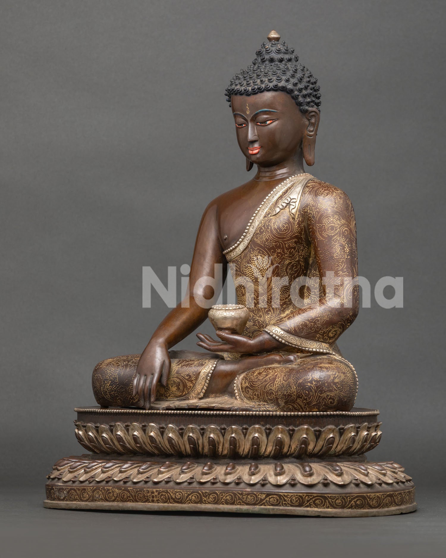 Shakyamuni Buddha Statue | Traditional Newari Craft