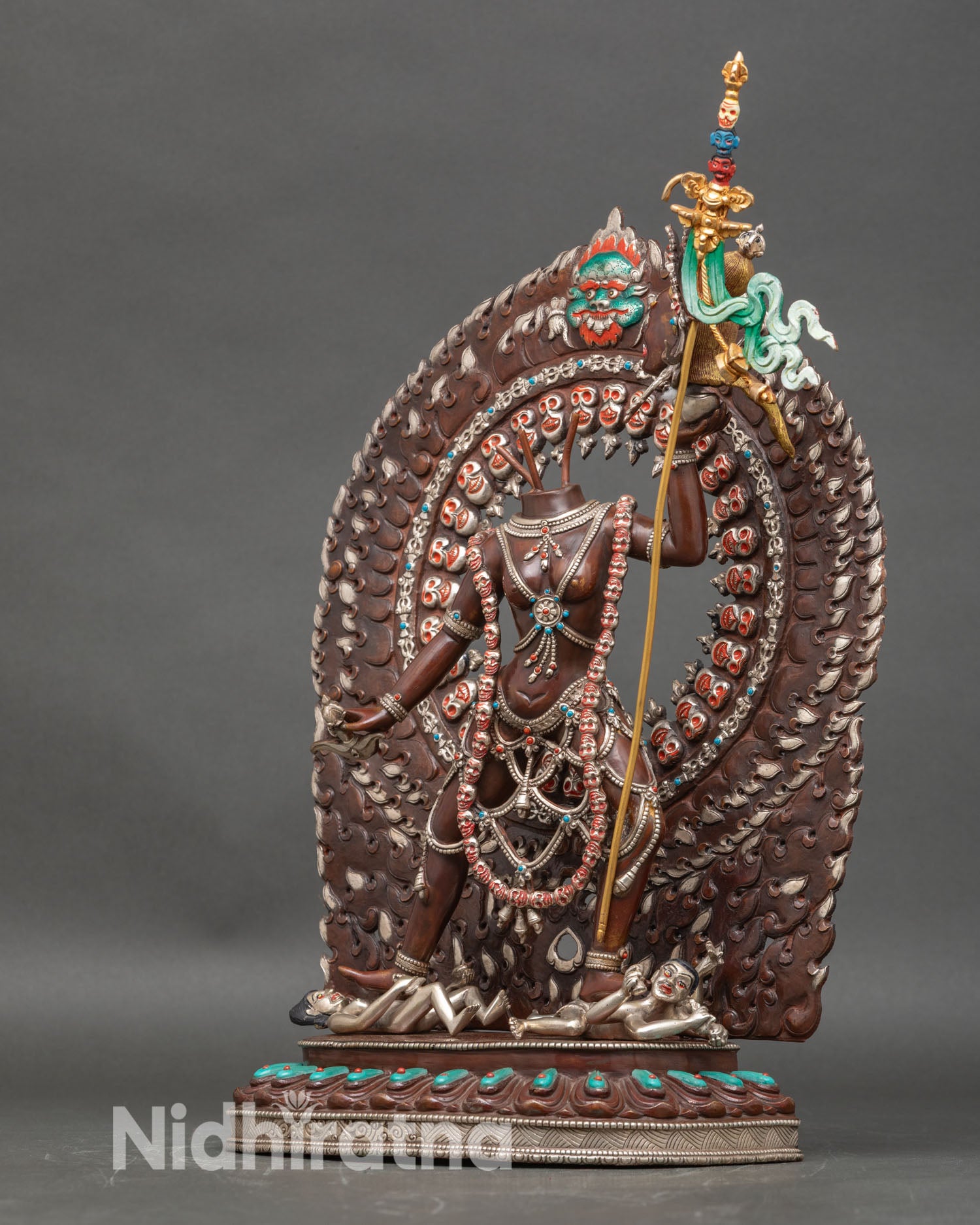 Vajrayogini Ucheyema Statue | Self Decapitating Dakini
