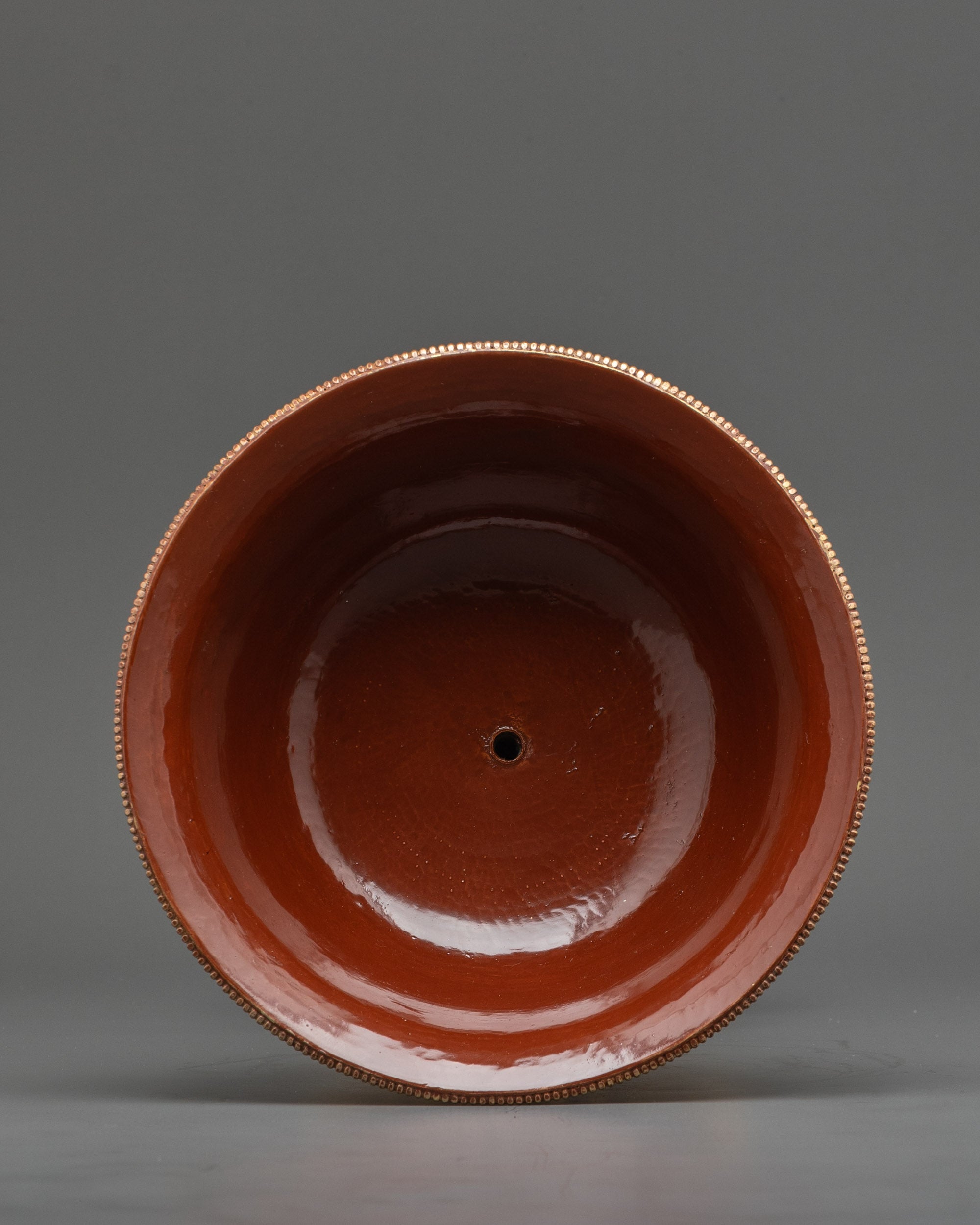 Handmade Copper Butter Lamp for Meditation and Rituals