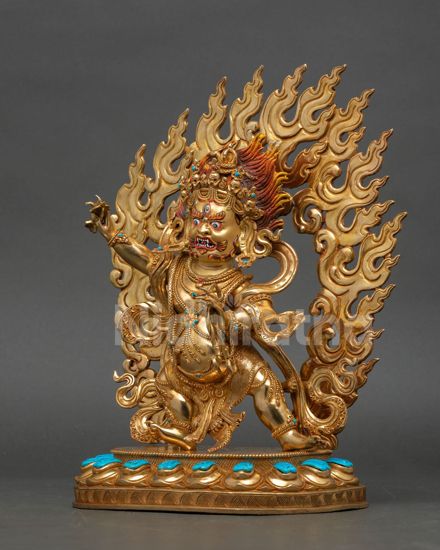 Vajrapani Statue | Wrathful Guardian of the Dharma
