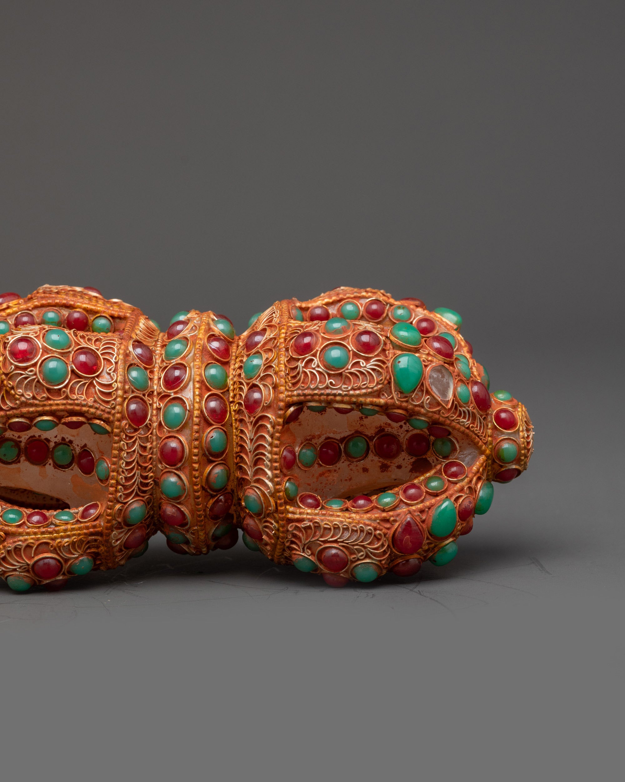 3" Handcrafted Tibetan Dorje | Nepalese Vajra for Spiritual Rituals