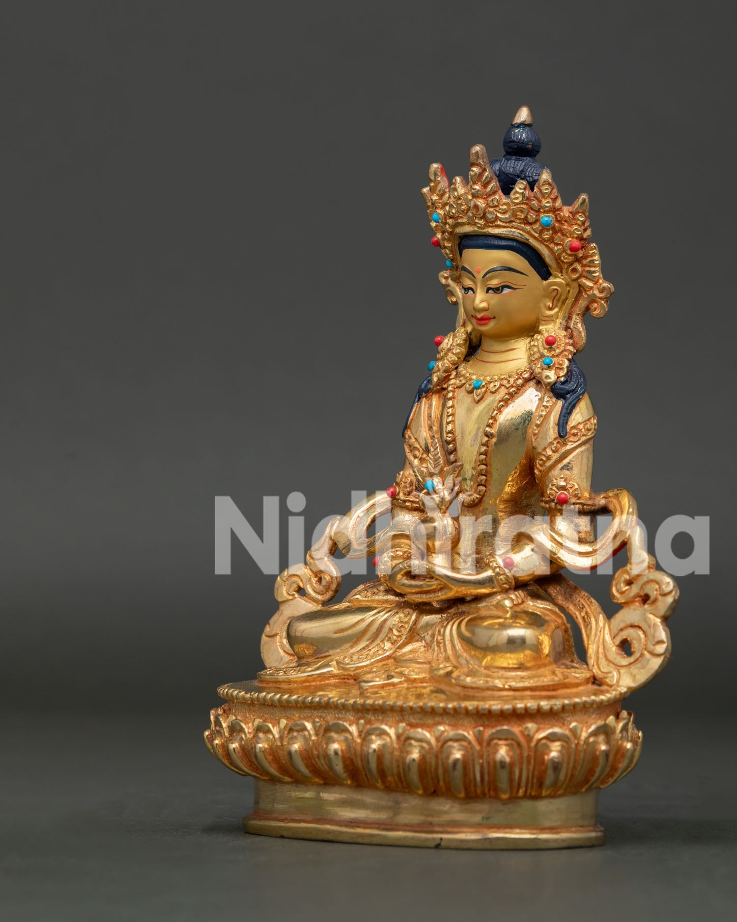 Amitayus Statue | Buddhist Long Life Deity from Nepal