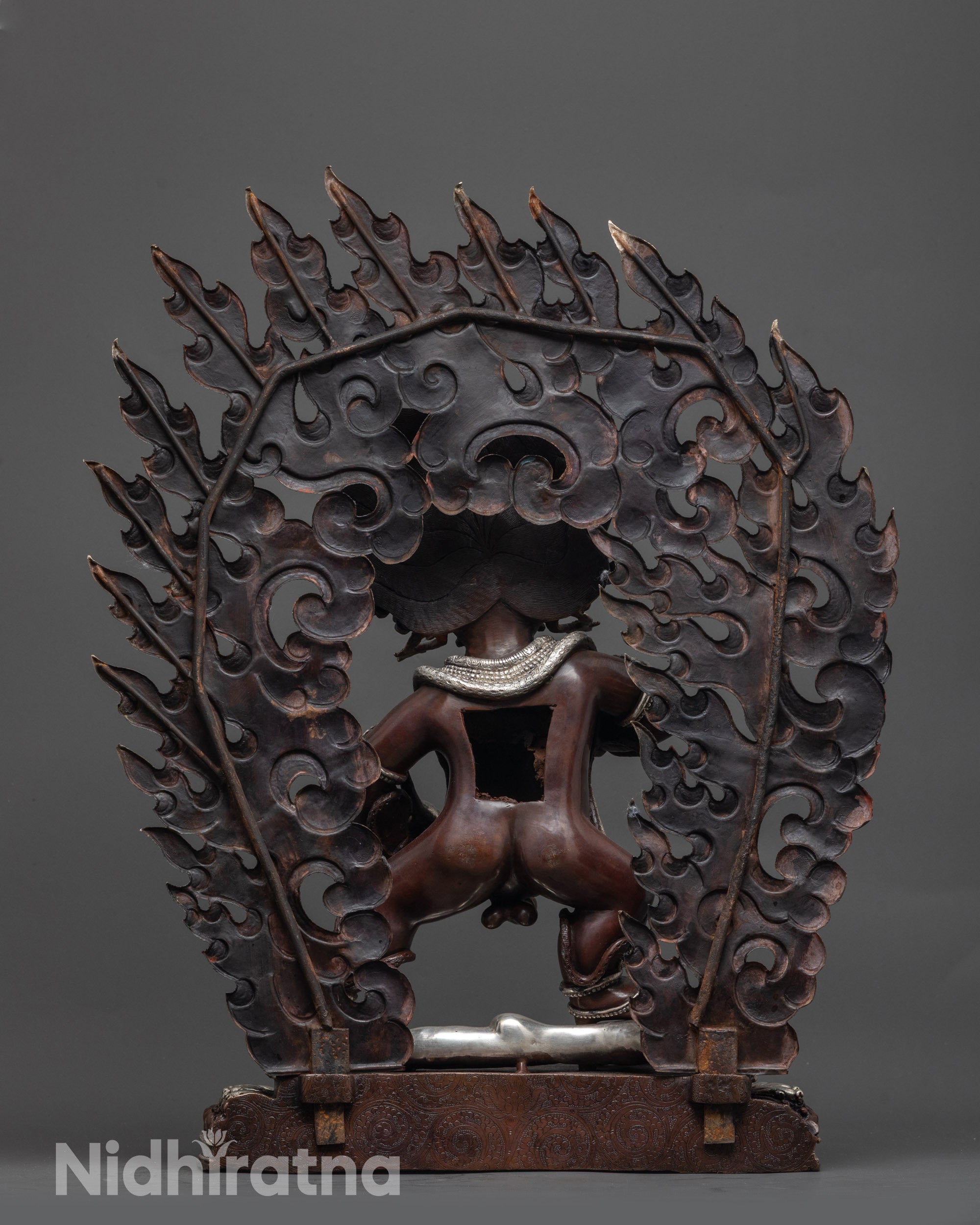 Black Dzambhala Statue