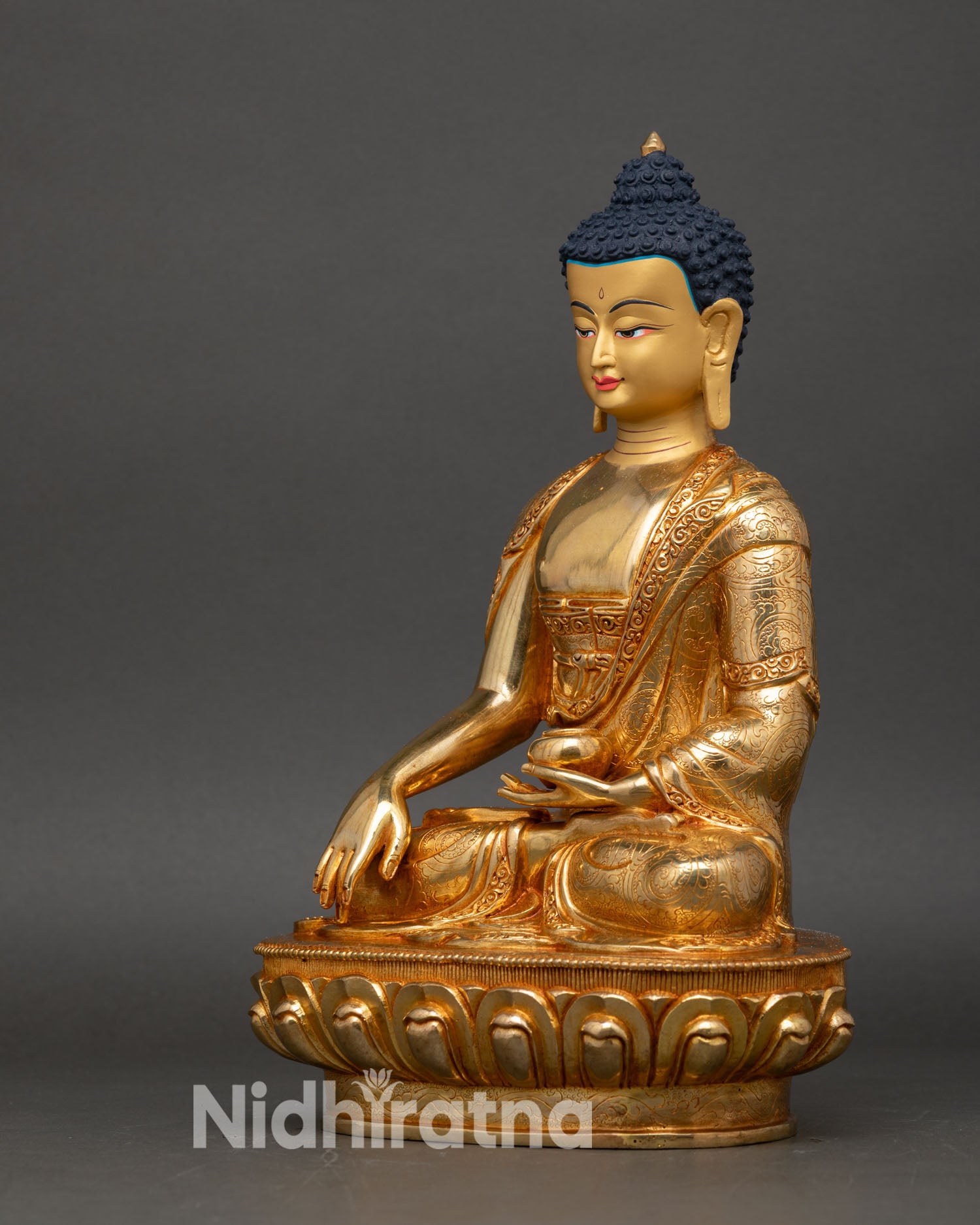 Shakyamuni Buddha Statue - Himalayan Sacred Artwork