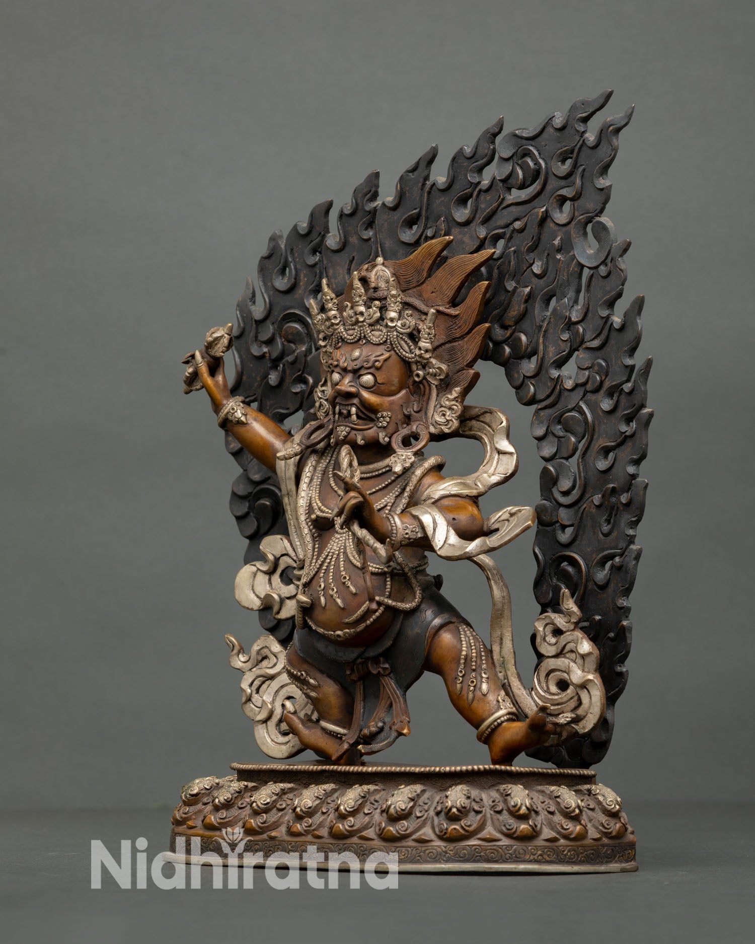 Vajrapani Statue | Sacred Himalayan Protector Sculpture