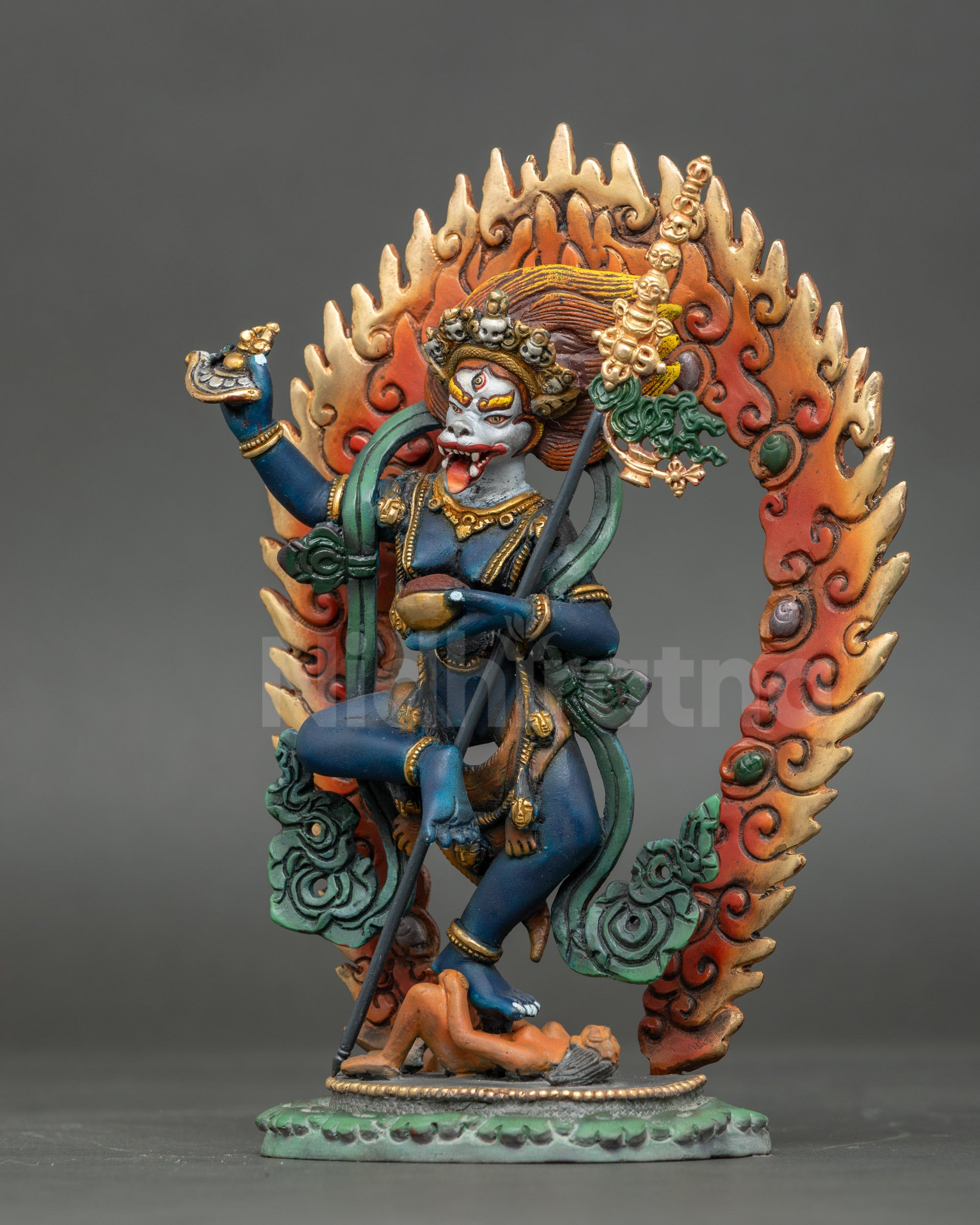 Simha Mukha Statue | Dakini Figurine for Spiritual Empowerment