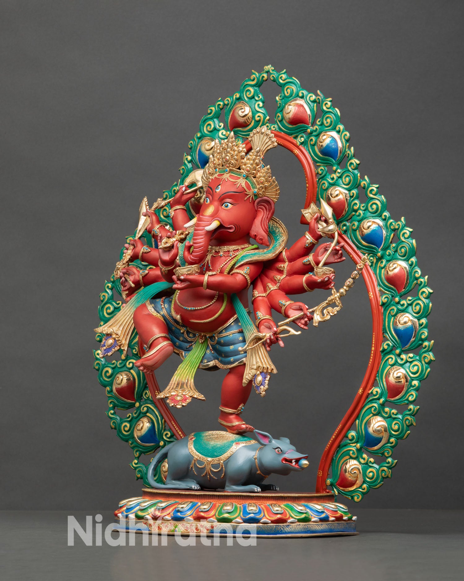 Lord Ganesha | Handmade Hindu Elephant God Statue