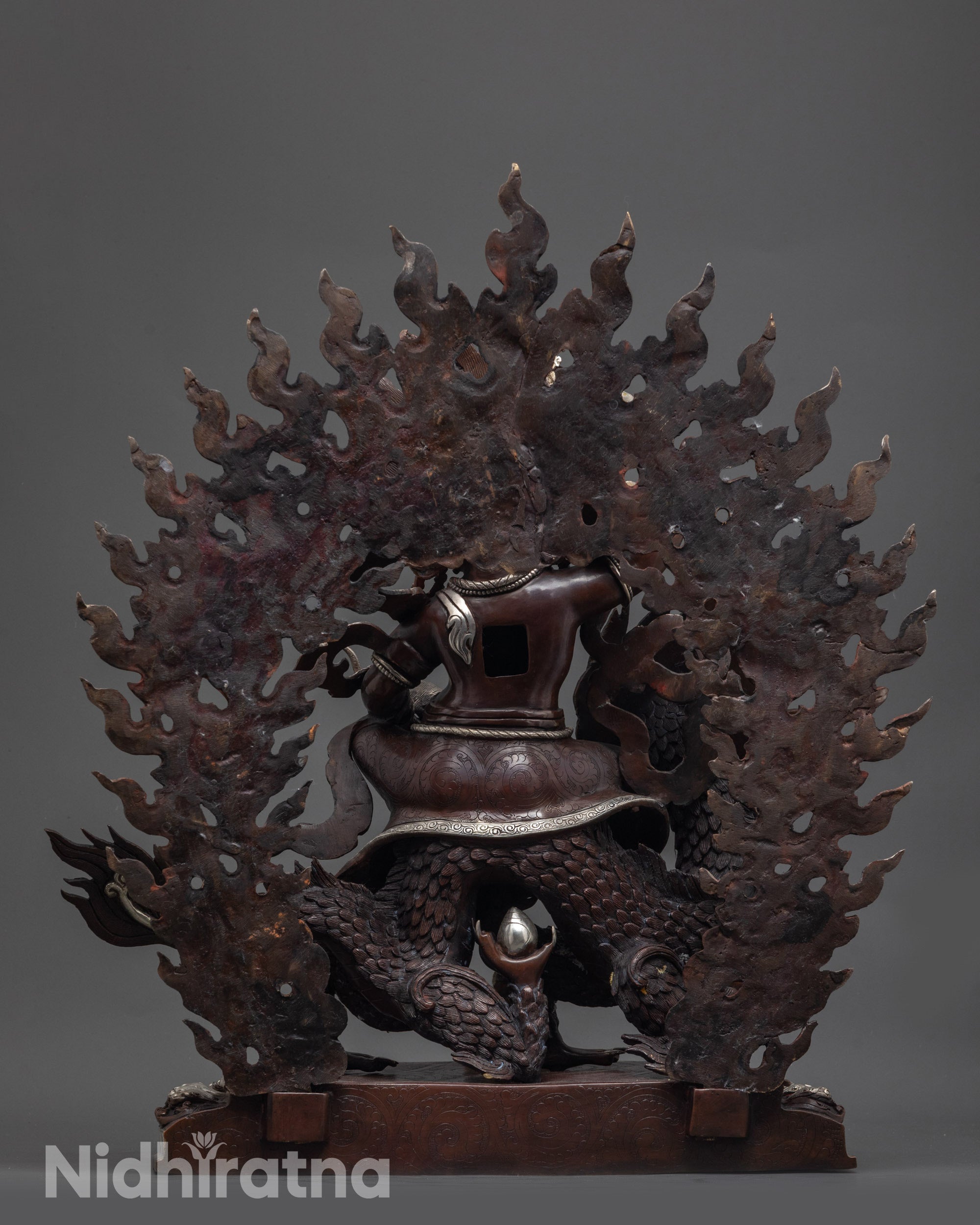 White Dzambhala Statue