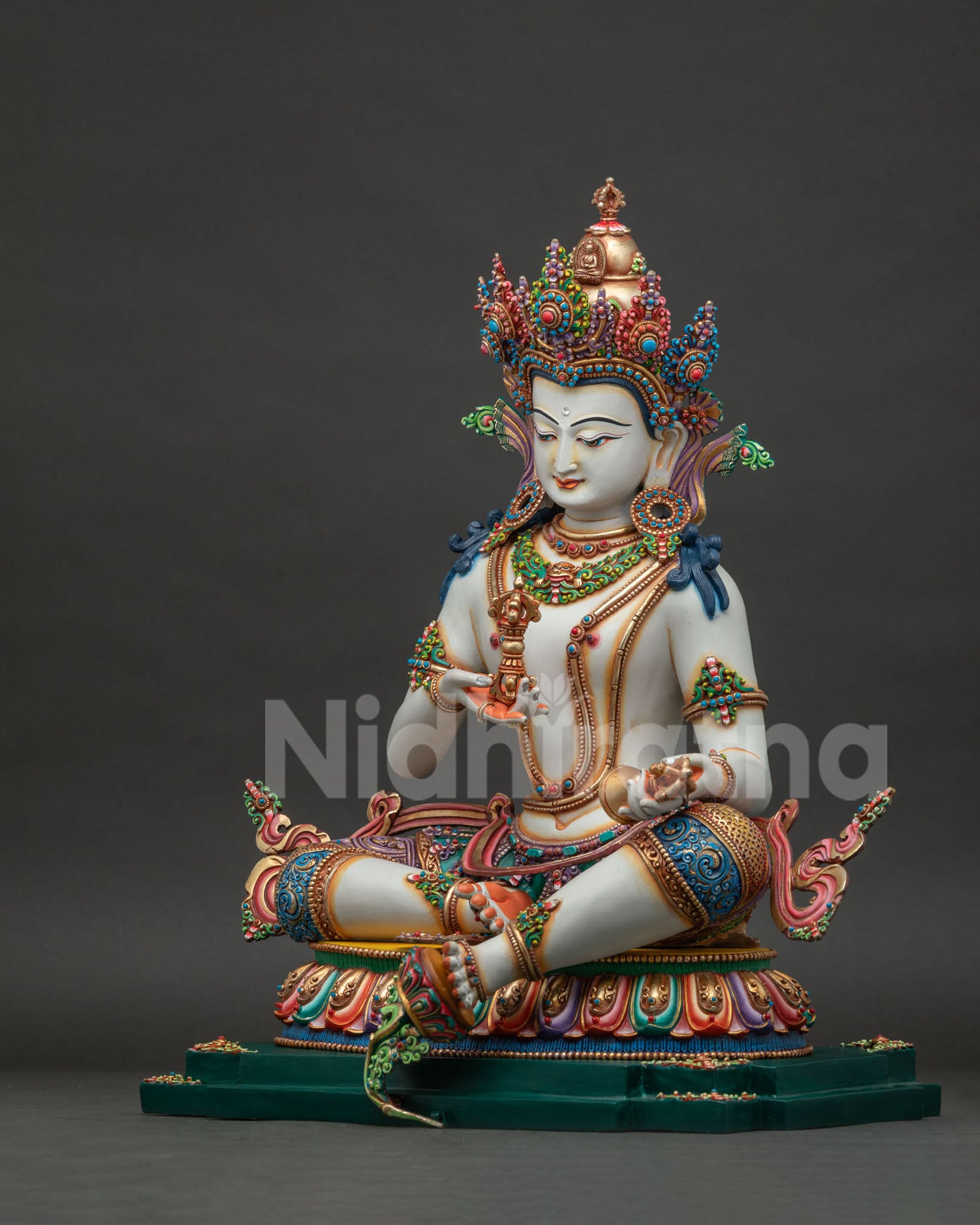 Vajrasattva Sculpture | Buddhist Statue for Purification Practices