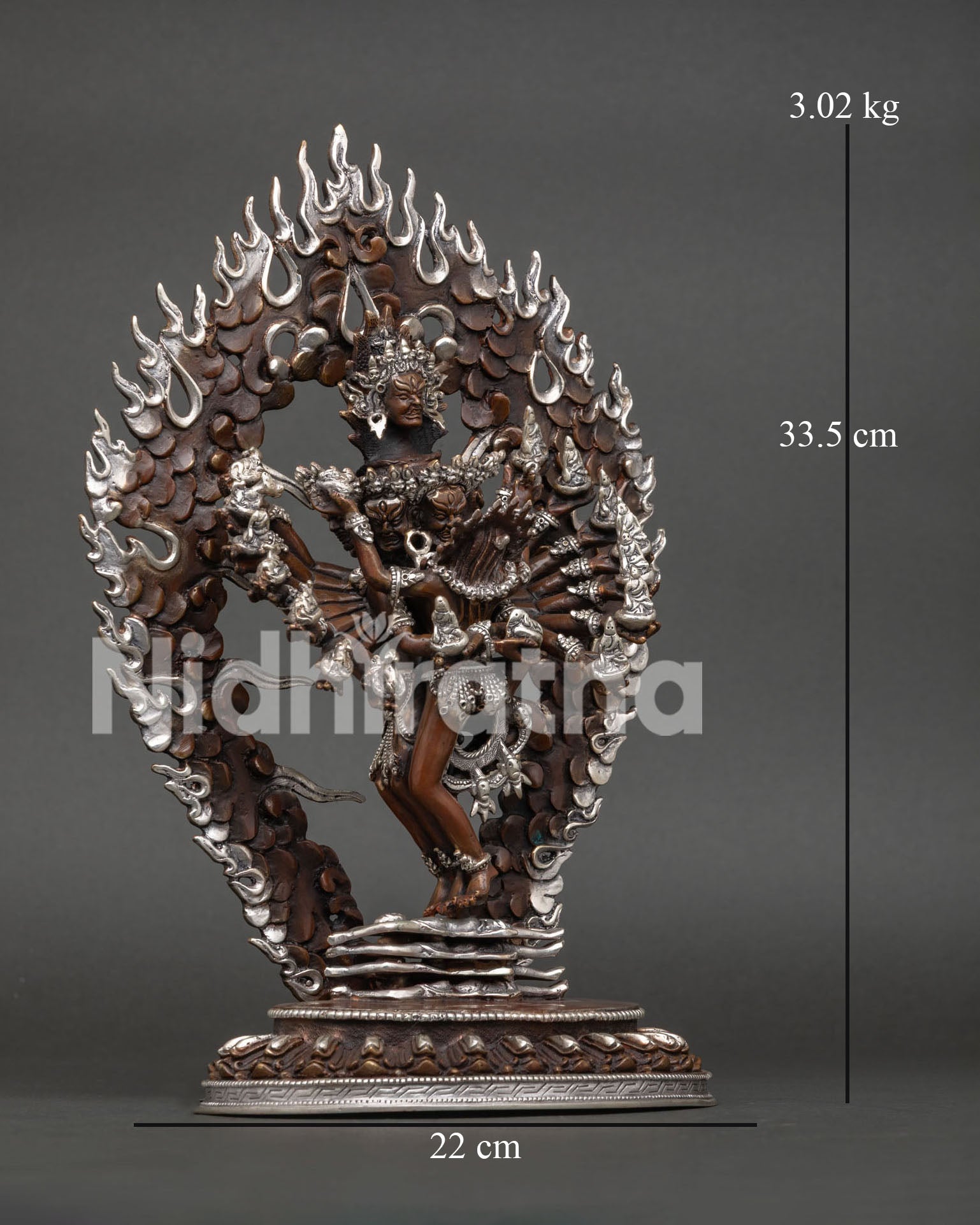 Hevajra Statue | Handcrafted Himalayan Buddhist Art from Nepal