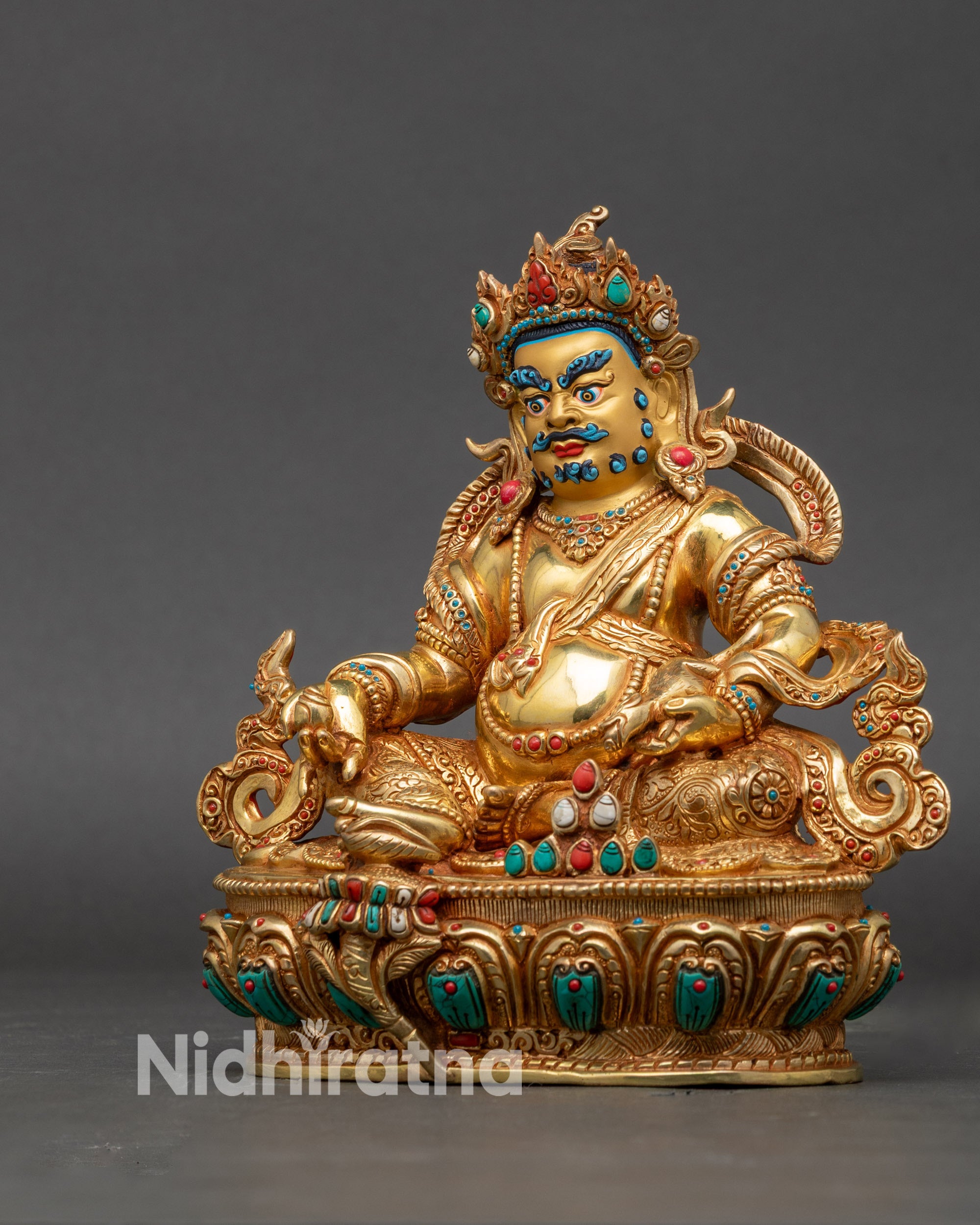 Treasure God Dzambhala Statue | Attract Prosperity and Luck