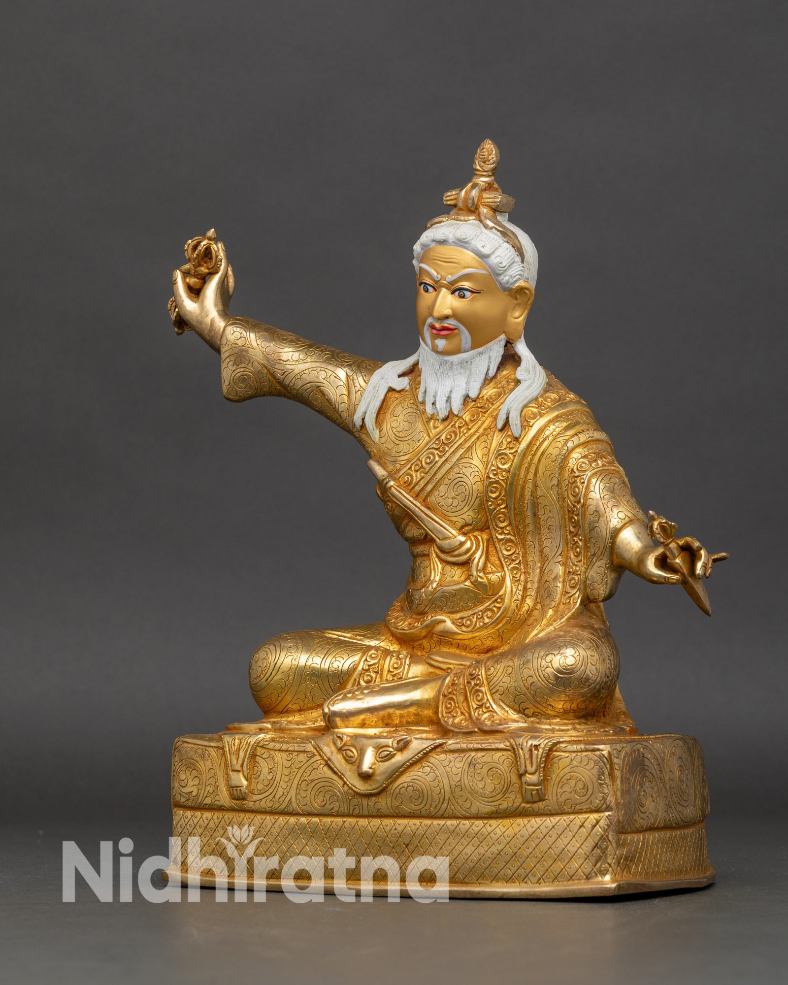 Dudjom Lingpa Rinpoche Statue β Himalayan Spiritual Art