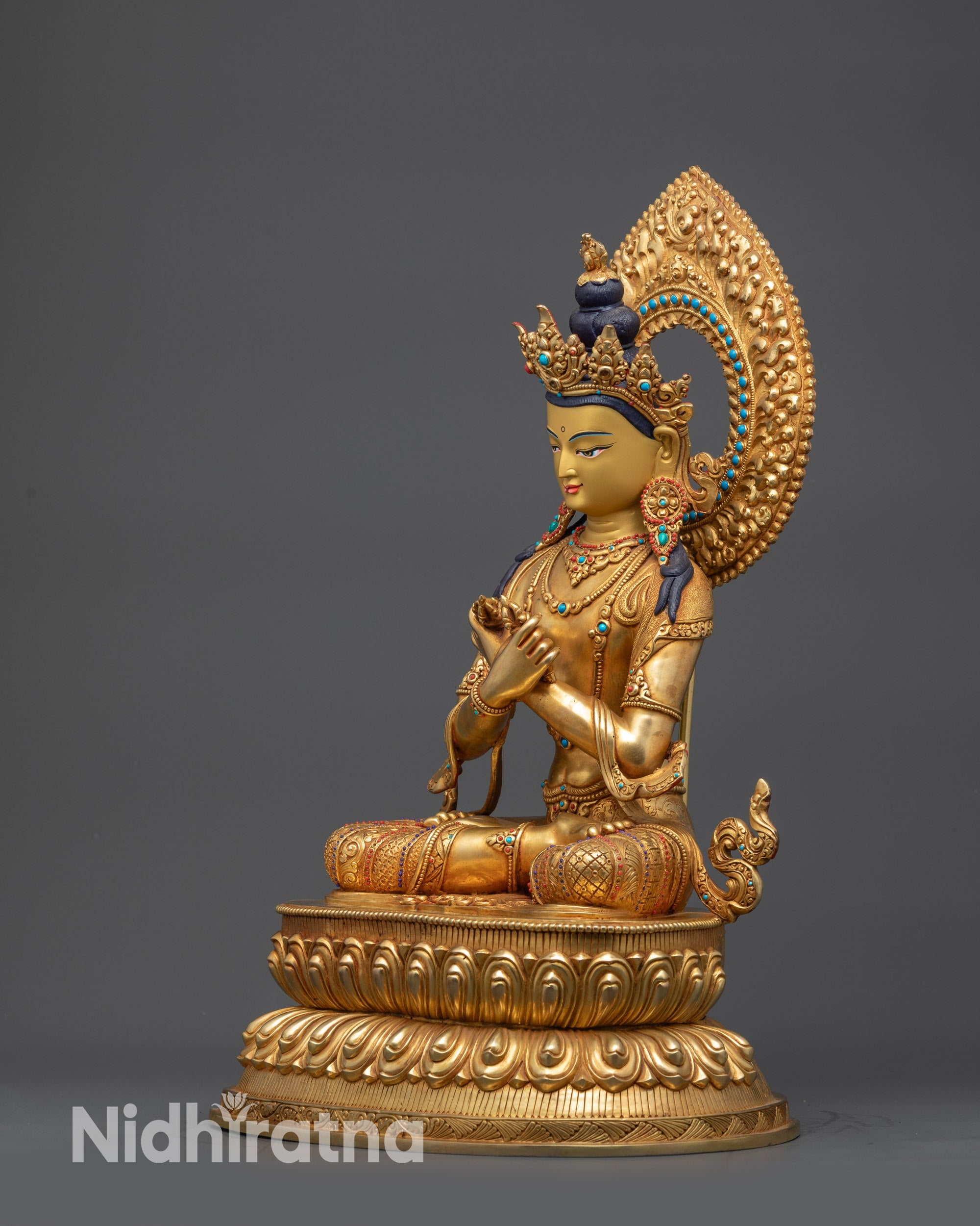 Authentic Vajradhara Buddha Statue | Handmade Nepalese Buddhist Idol