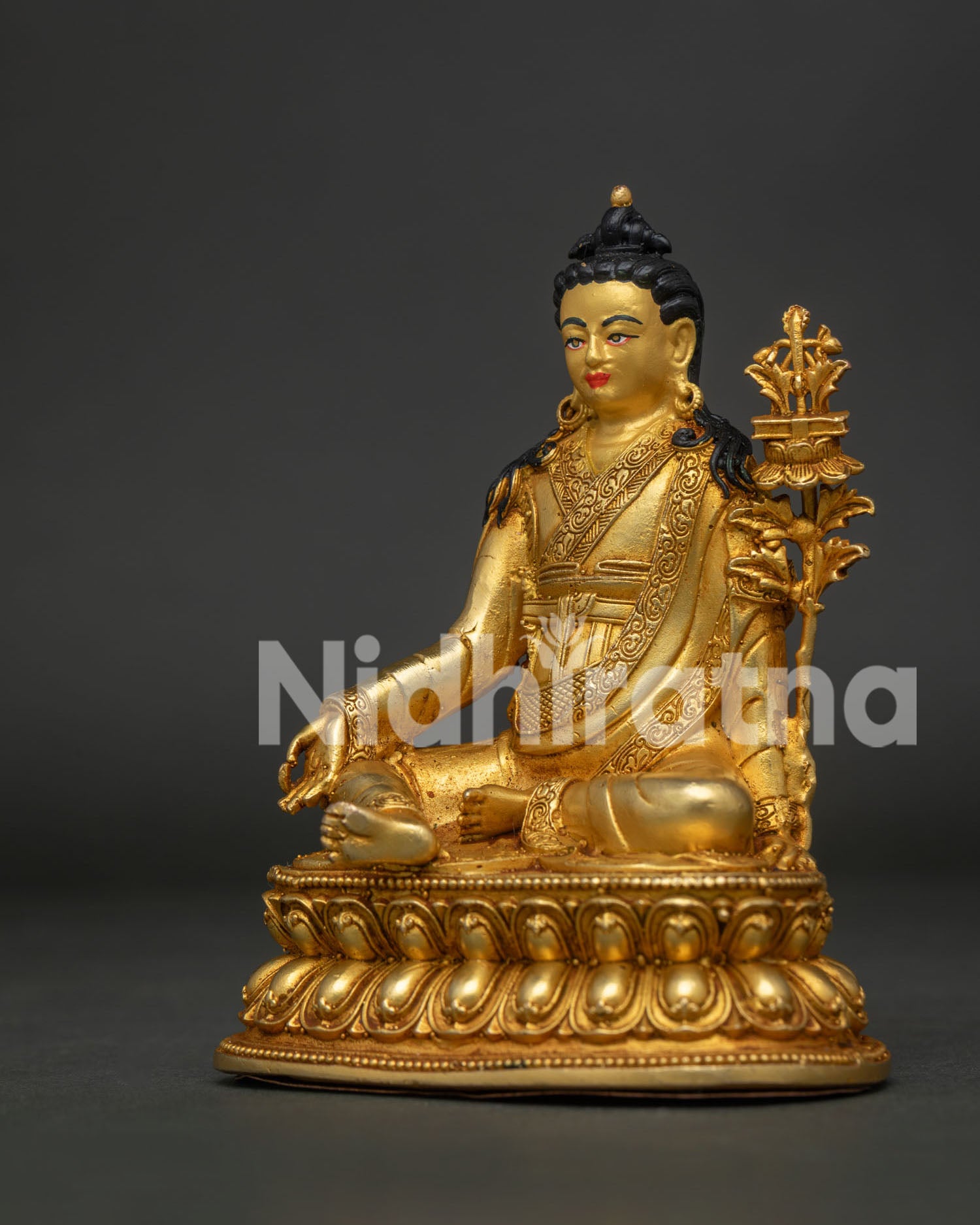 Jigme Lingpa Statue | Handmade Copper Buddhist Artwork