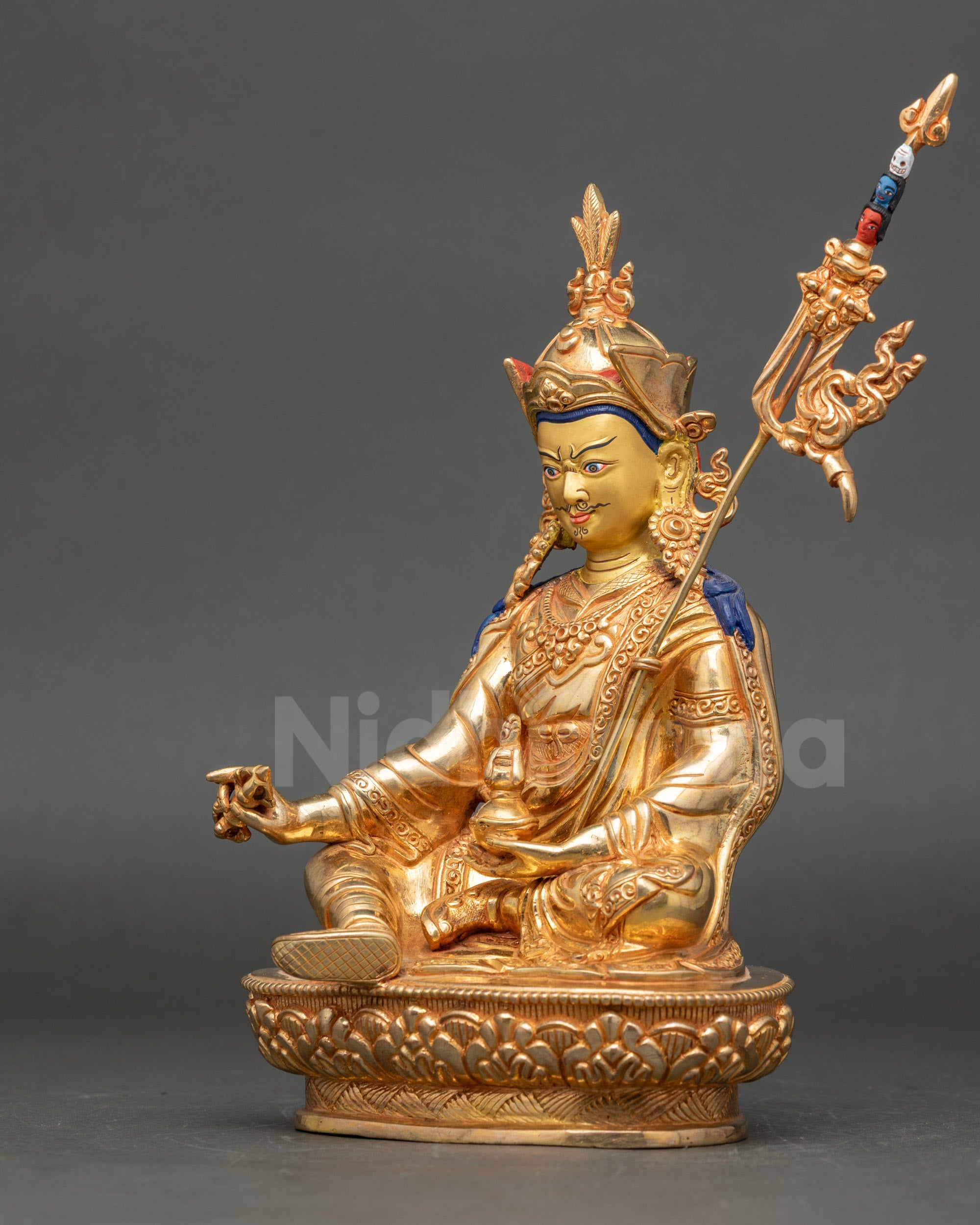 Guru Rinpoche Statue for Meditation | Protection & Enlightenment