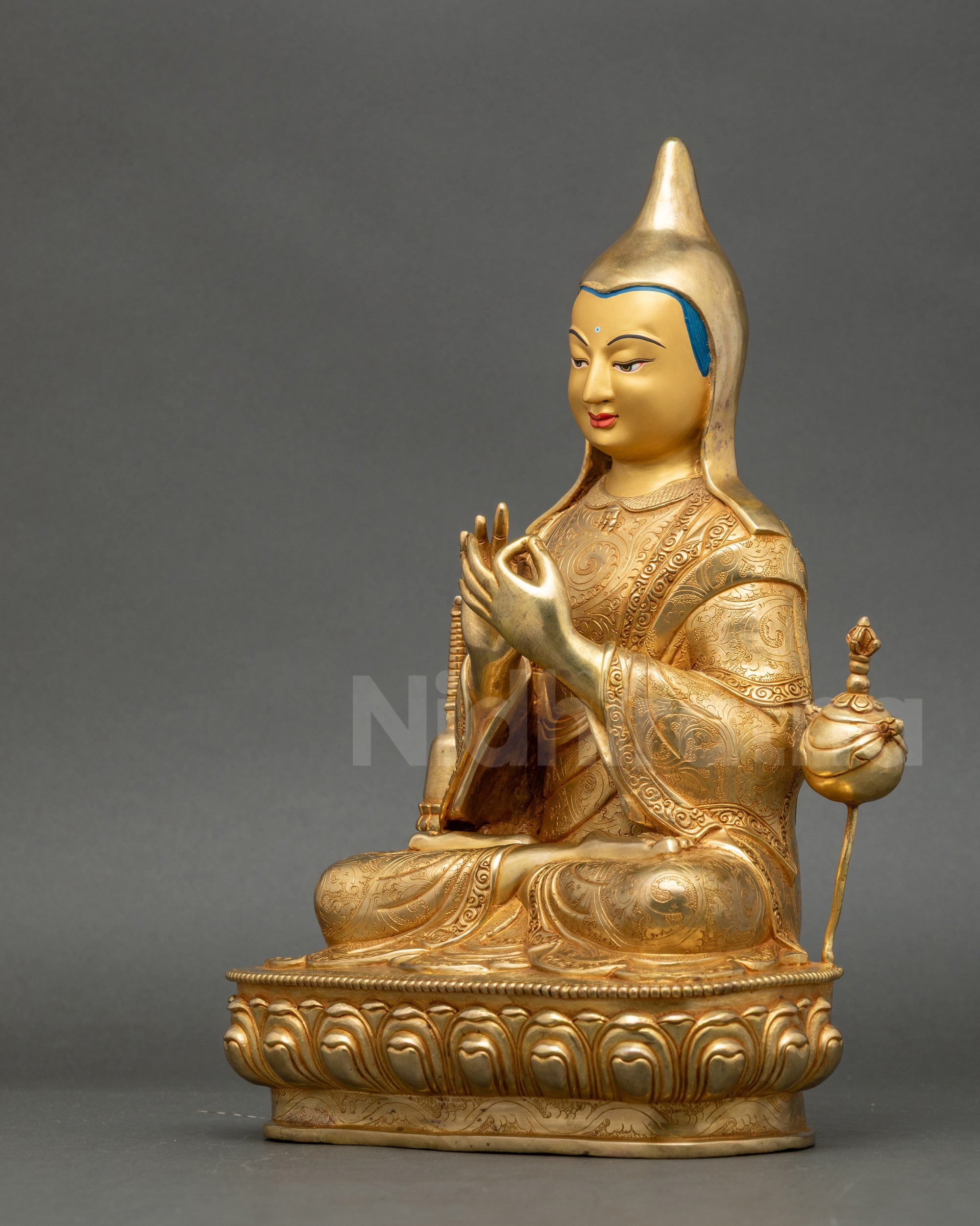 Buddhist Master Atisha Statue for Meditation and Daily Spiritual Practice
