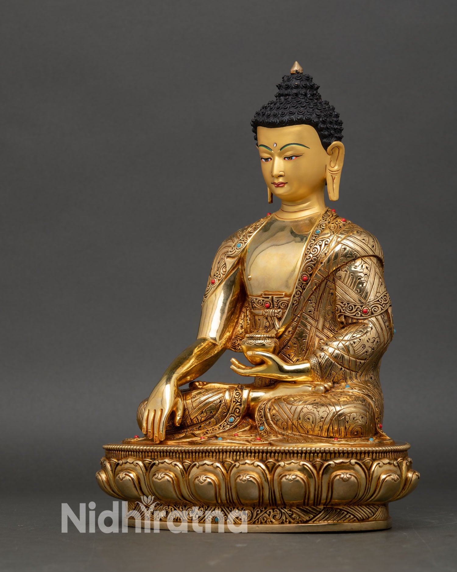 Trio Buddha Set | Handmade Spiritual Statue from Nepal