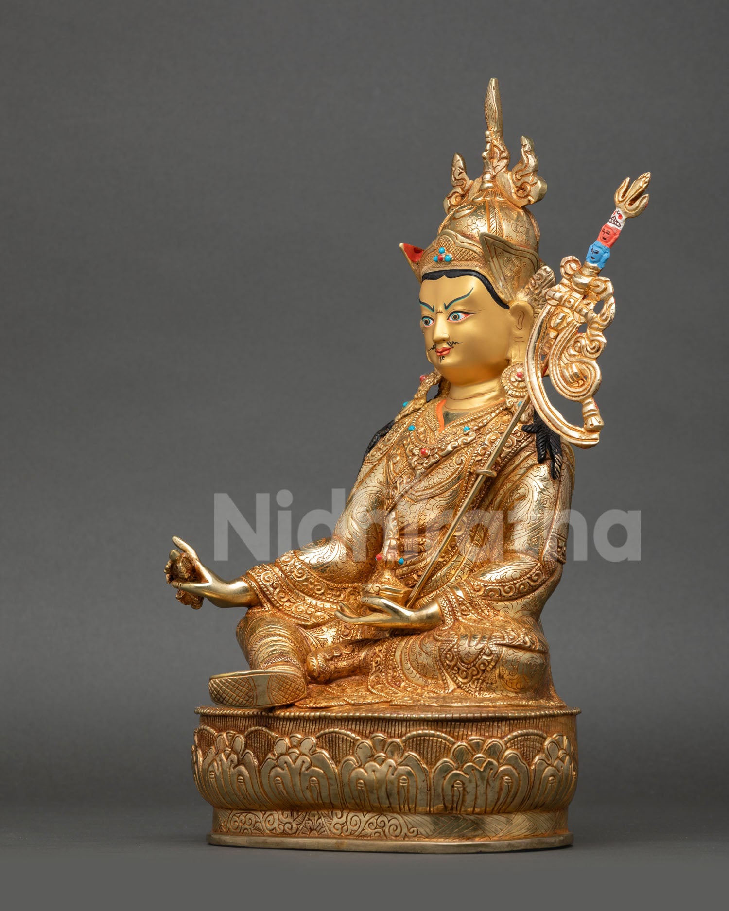 Guru Rinpoche Statue | The Vajra Master of Tibetan Buddhism