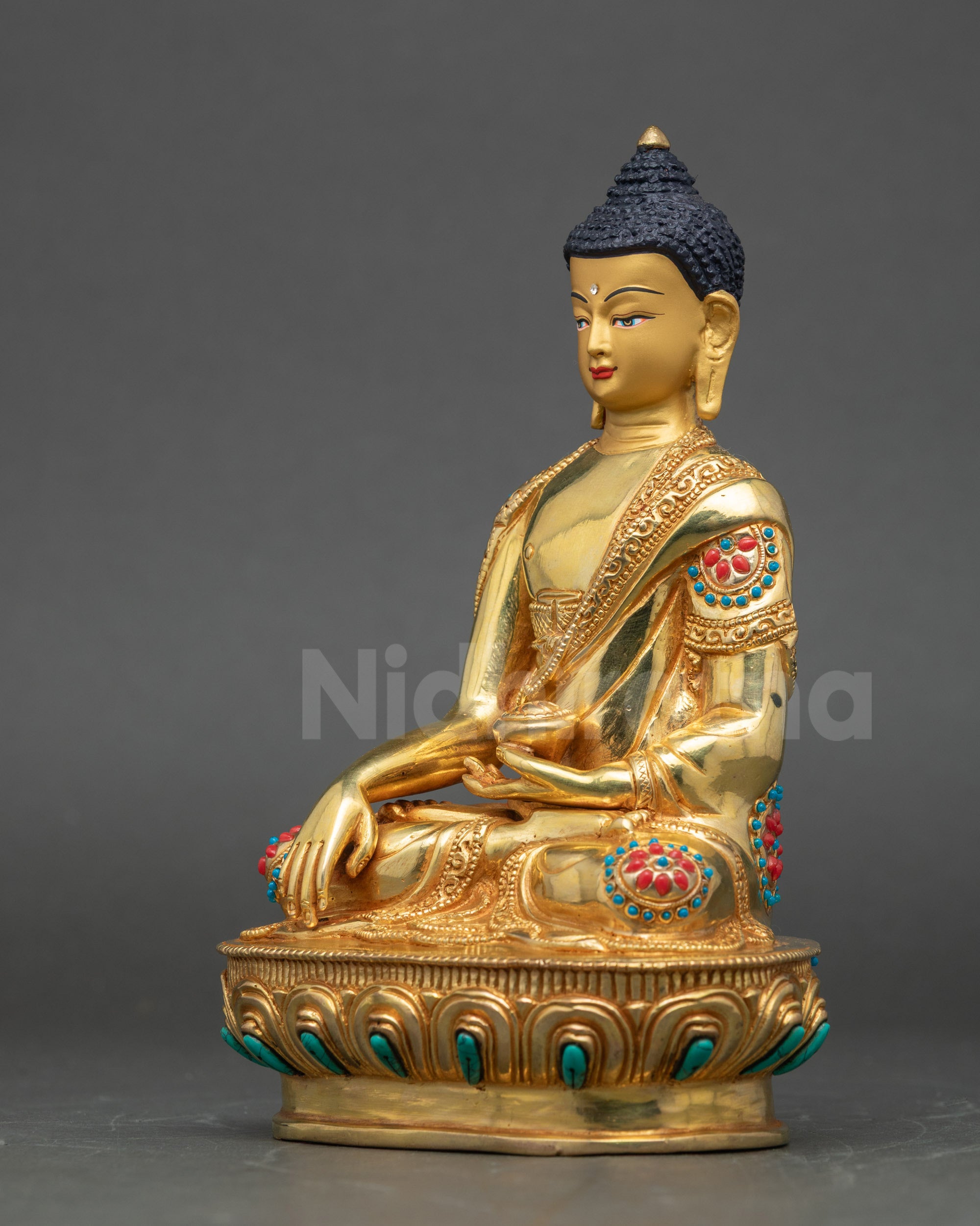 Divine Shakyamuni Buddha Statue for Spiritual Practice