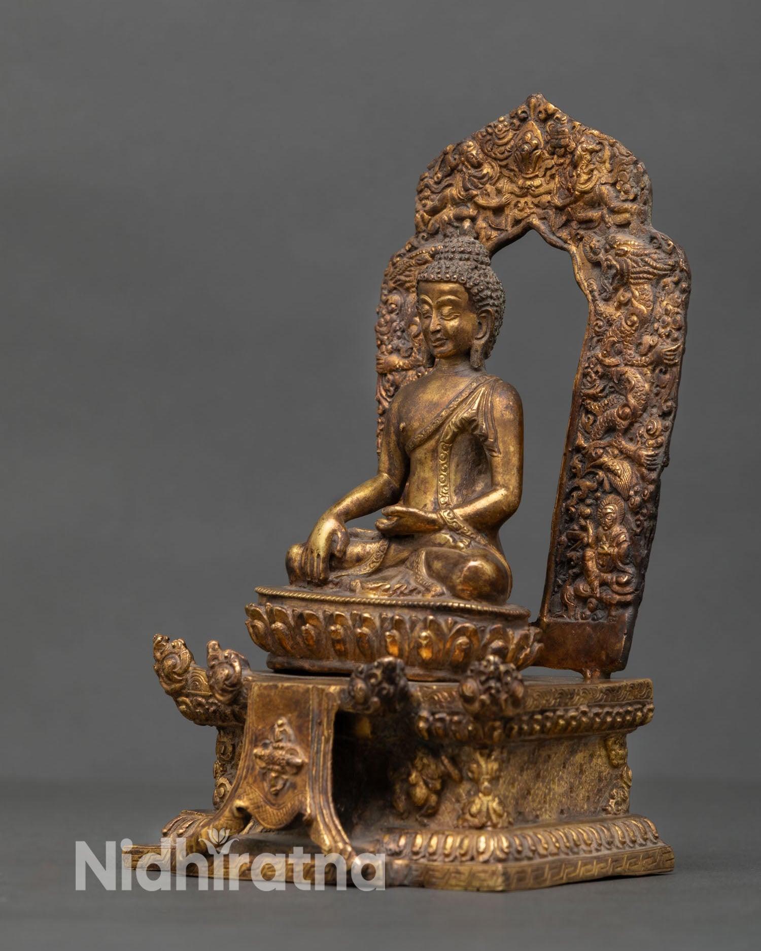 Buddha Shakyamuni Statue | Historical Buddha Sculpture from Nepal