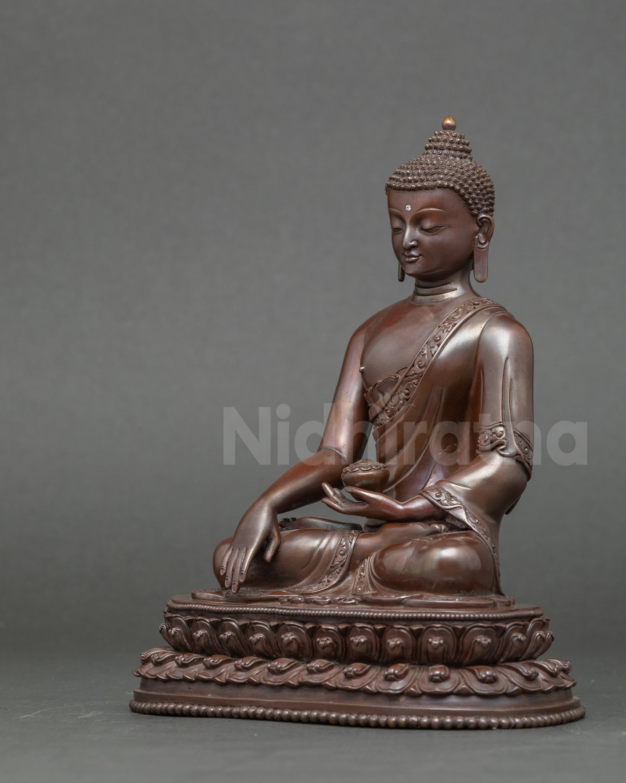 Shakyamuni Buddha Statue | Handmade Nepalese Meditation Sculpture