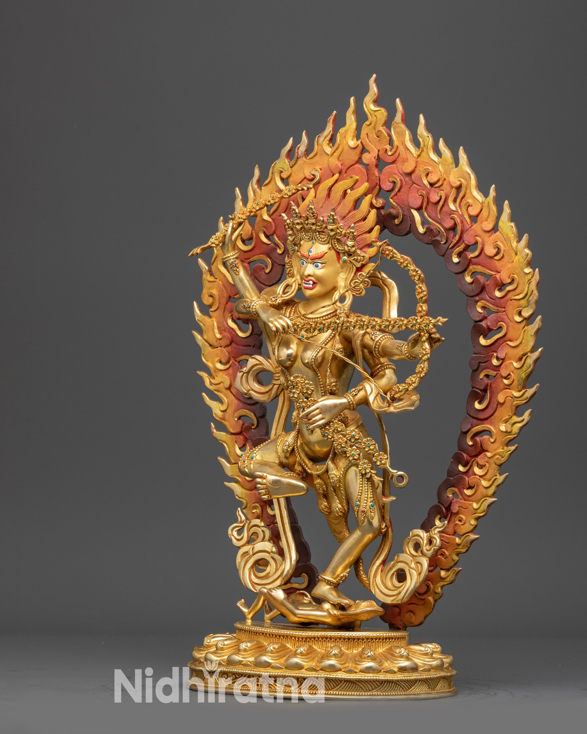 Kurukulla Statue | Handcrafted Wrathful Goddess of Magnetizing Power