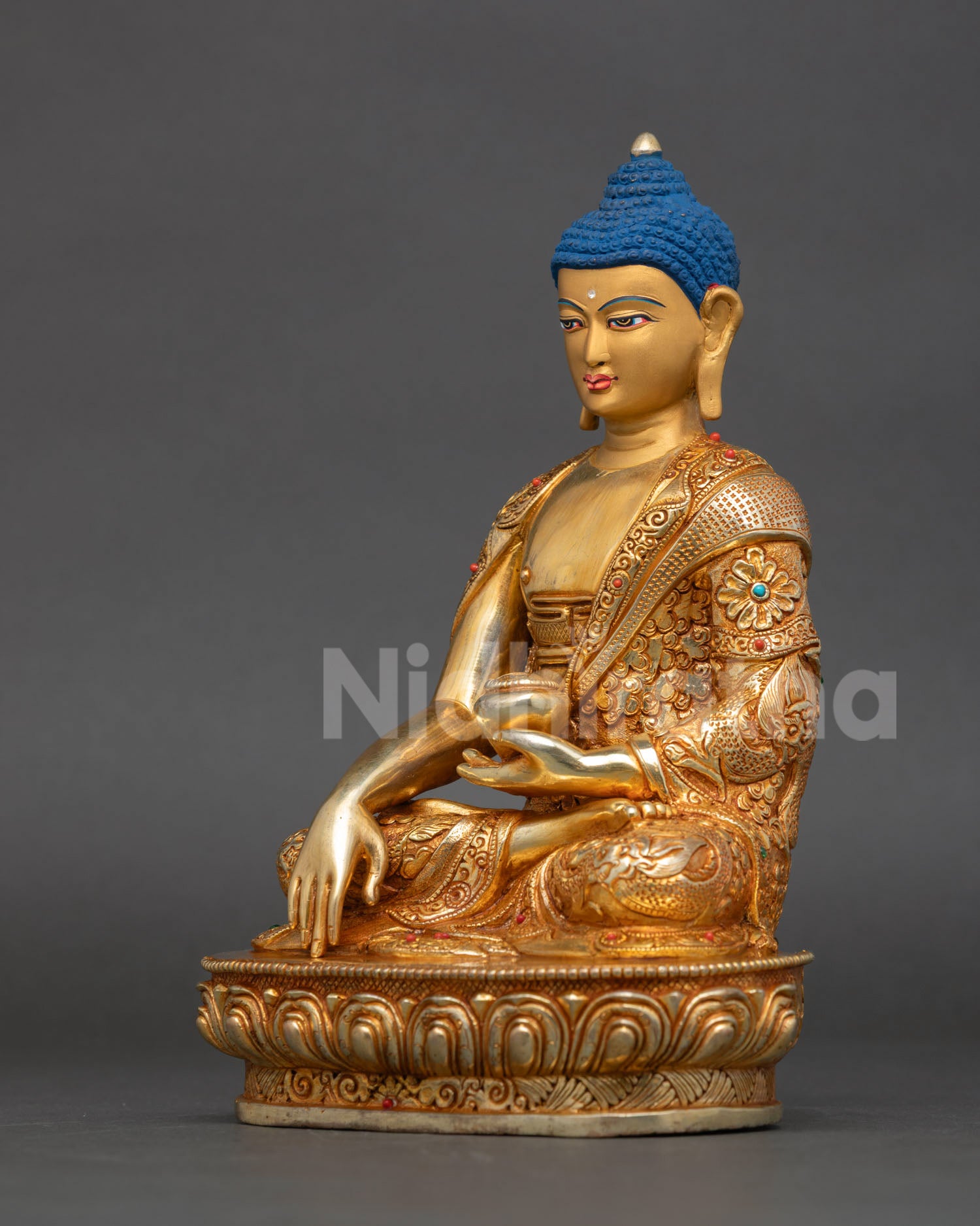 Handmade Shakyamuni Buddha Statue – Authentic Buddhist Art