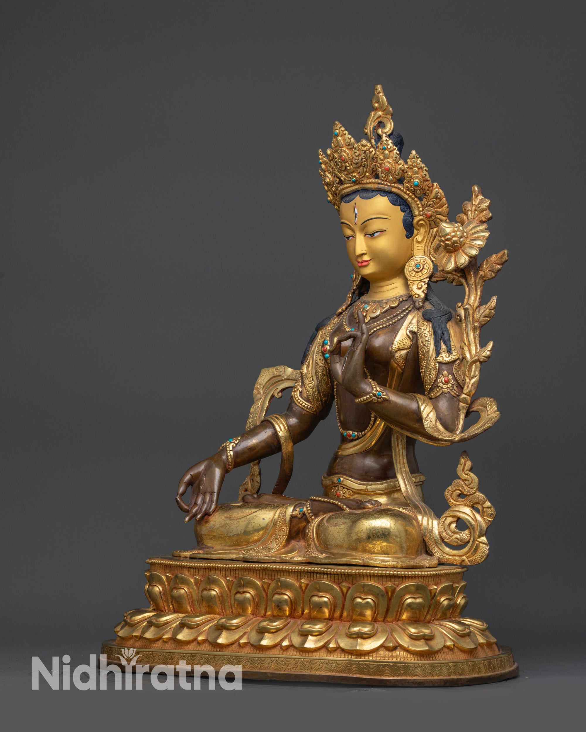 White Tara Statue