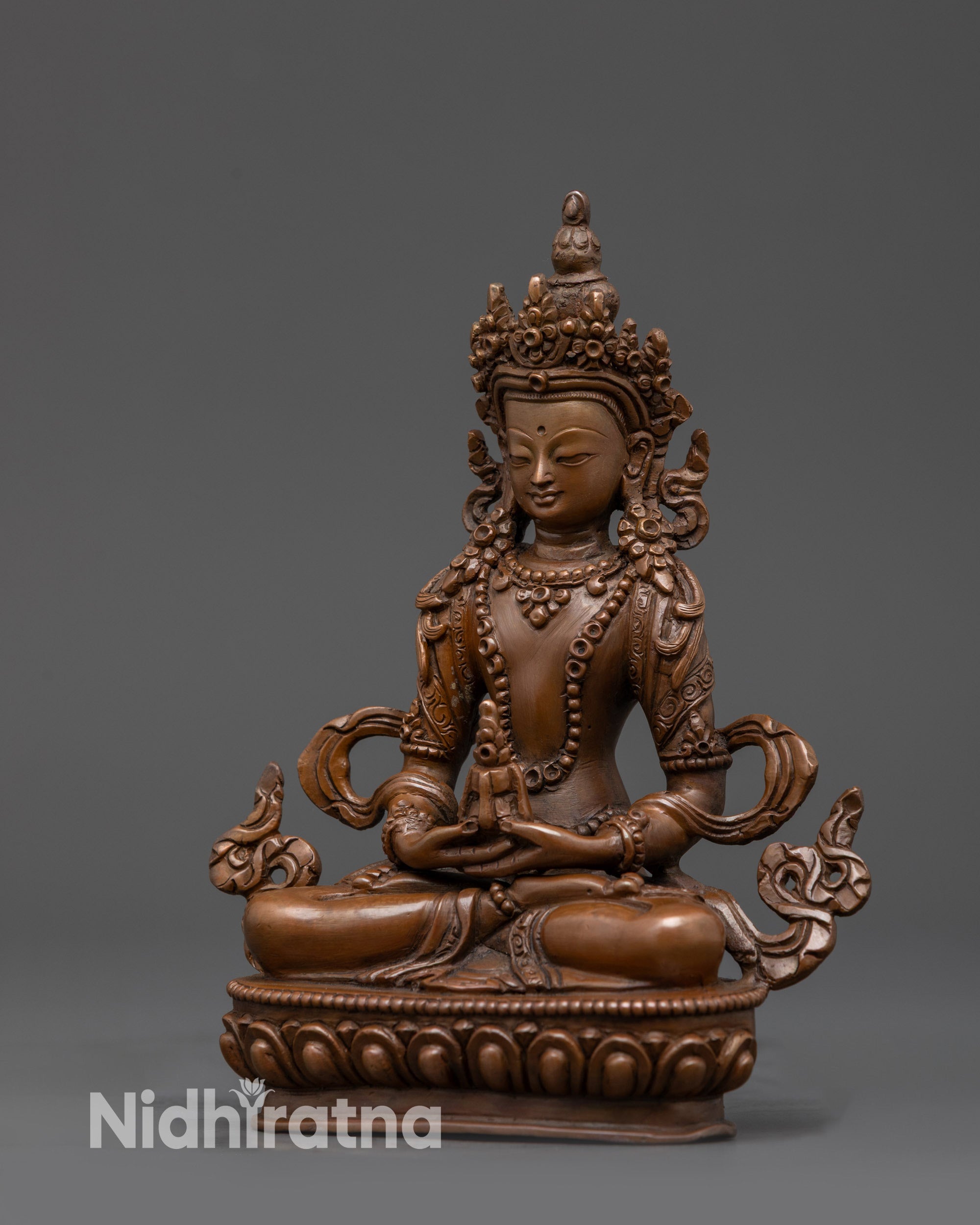 Shop Akira Amitayus Sculpture | Traditional Himalayan Buddhist Idol