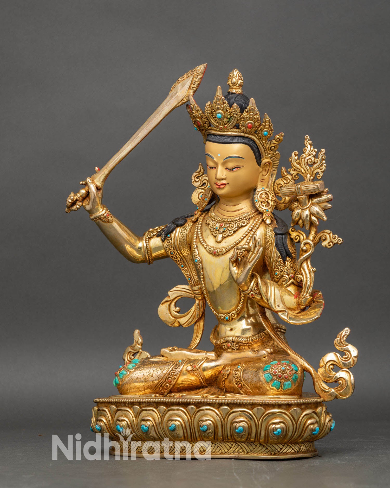 Manjushree Statue –Tibetan Bodhisattva of Wisdom