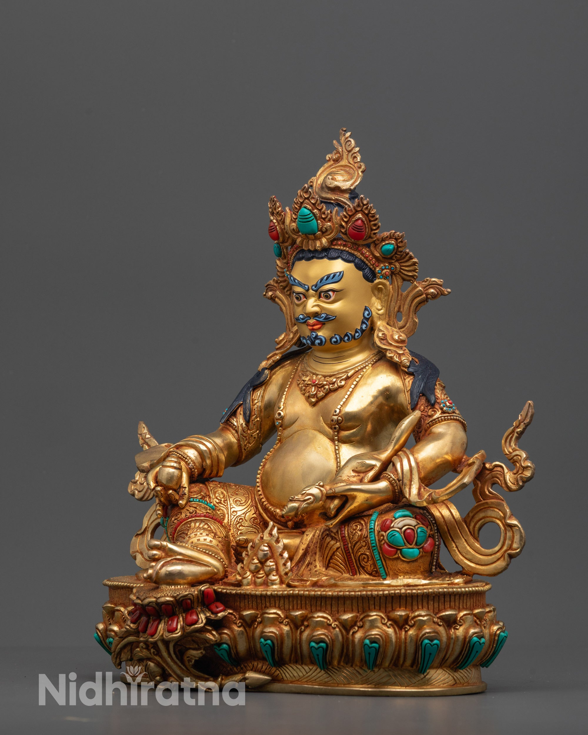 Nepalese Dzambhala Statue | Attract Wealth, Abundance & Prosperity