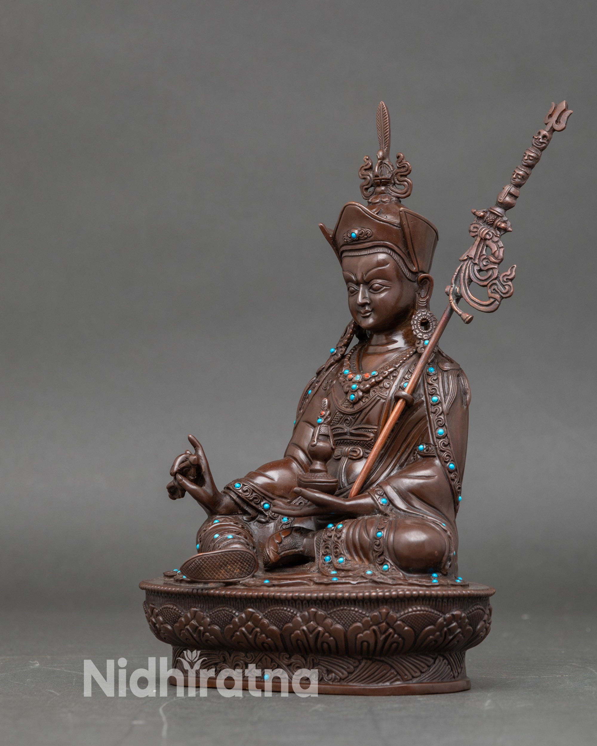 Guru Rinpoche Statue | Handcrafted Buddhist Deity Figurine