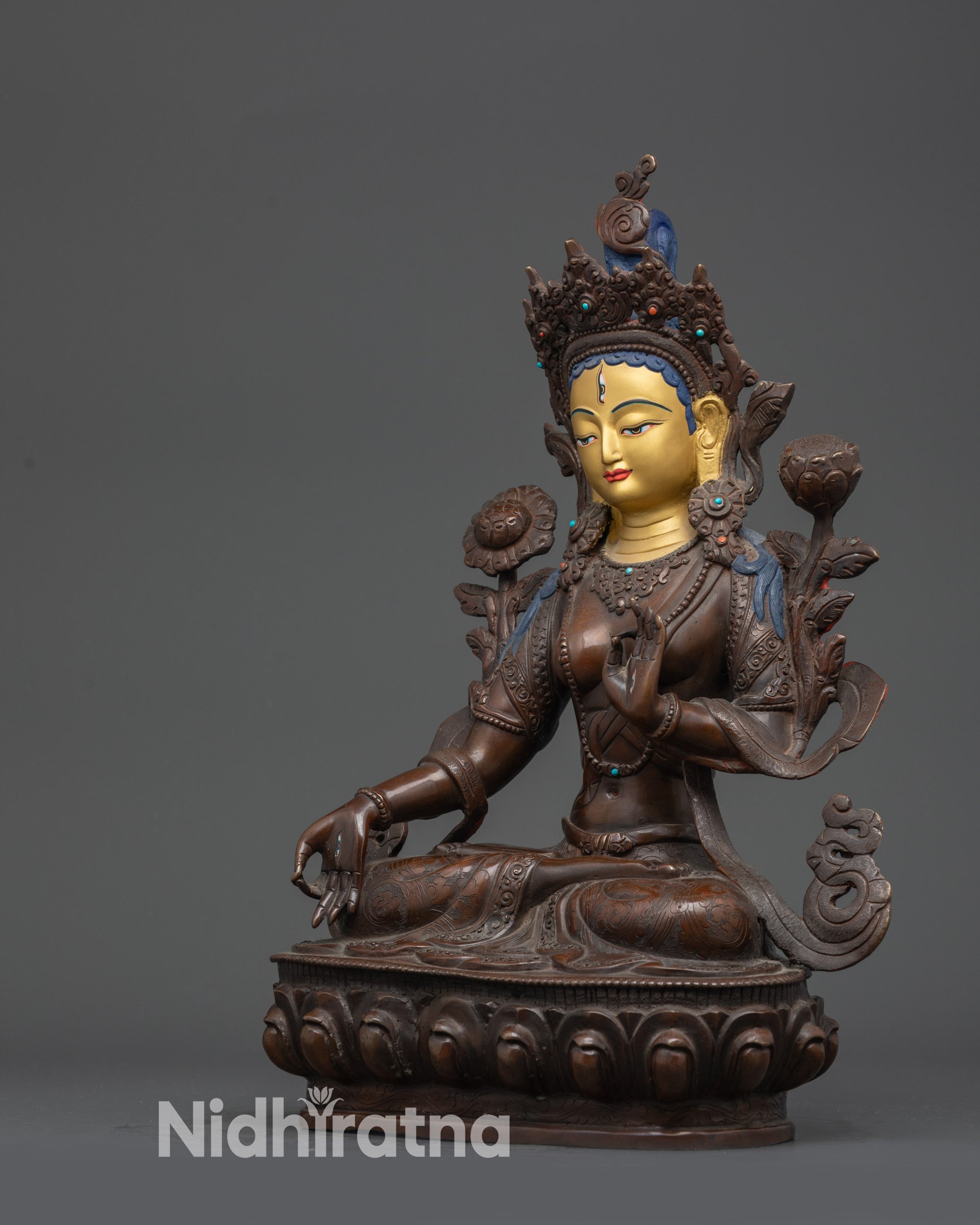 White Tara Statue