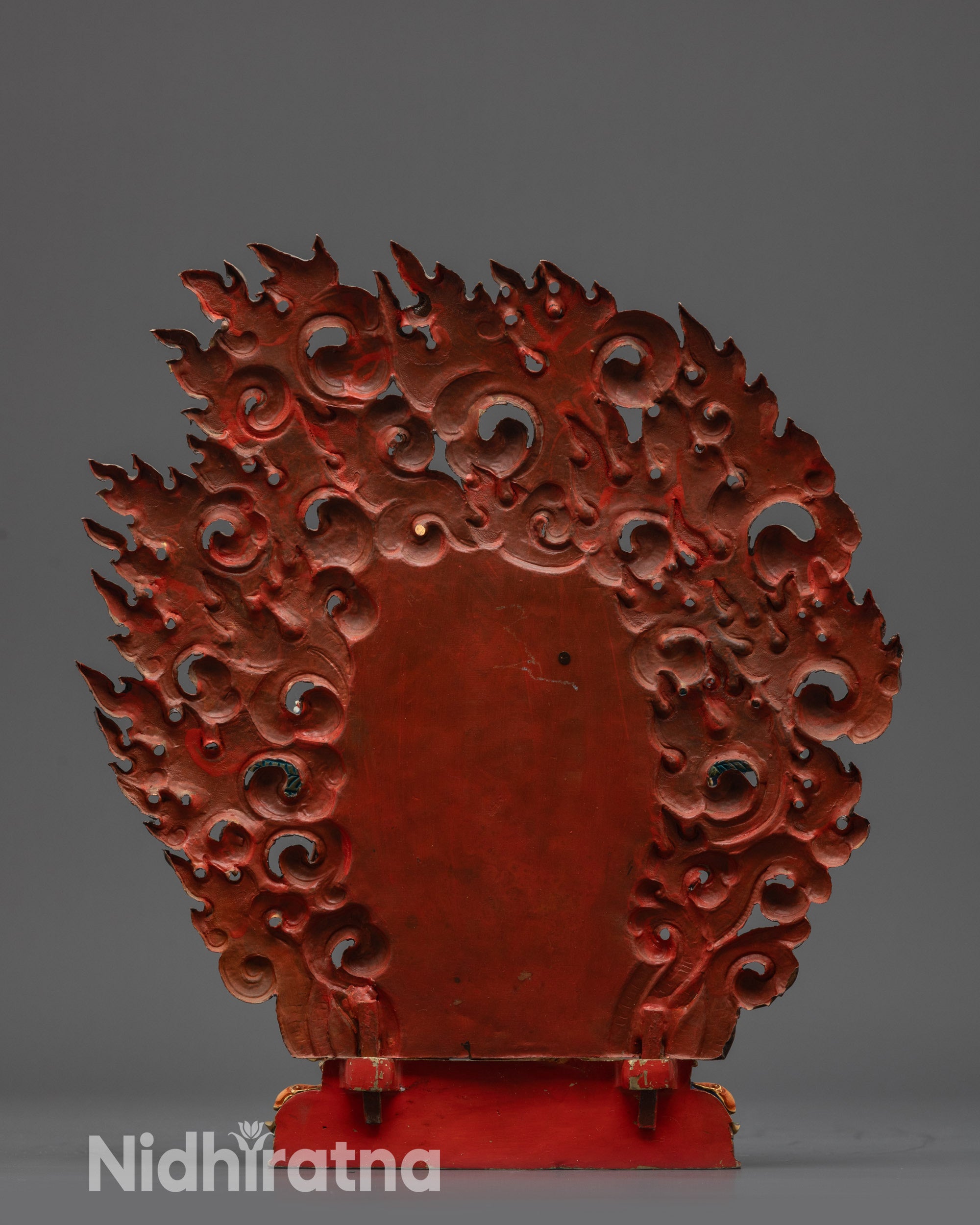 Hand-Carved Buddhist Vajrakilaya Statue | Tibetan Dorje Phurba